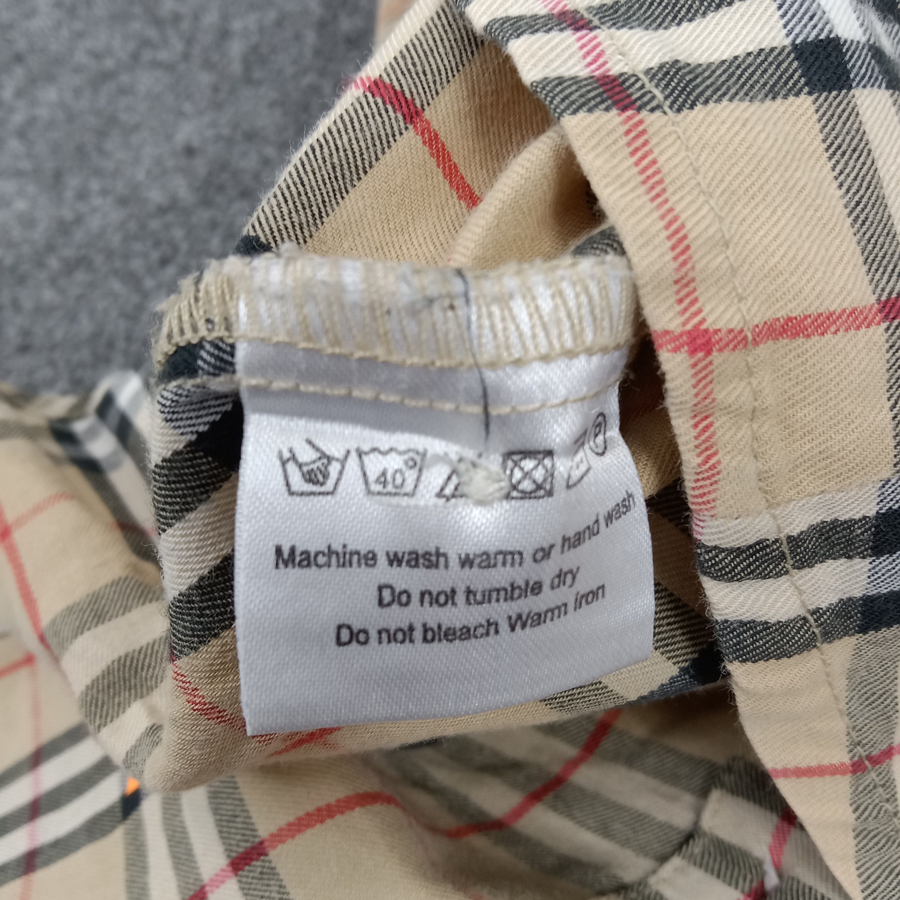 Burberry × Vintage Burberry London Nova Check Shirt Button Up Size S / US 4 / IT 40 - 5 Thumbnail