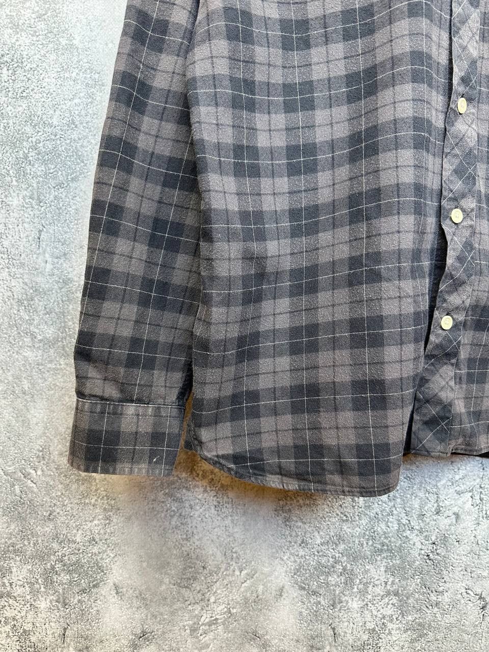 Fred Perry Fred Perry Plaid Shirt Button Up Vintage Check Brown LS Size US L / EU 52-54 / 3 - 6 Thumbnail