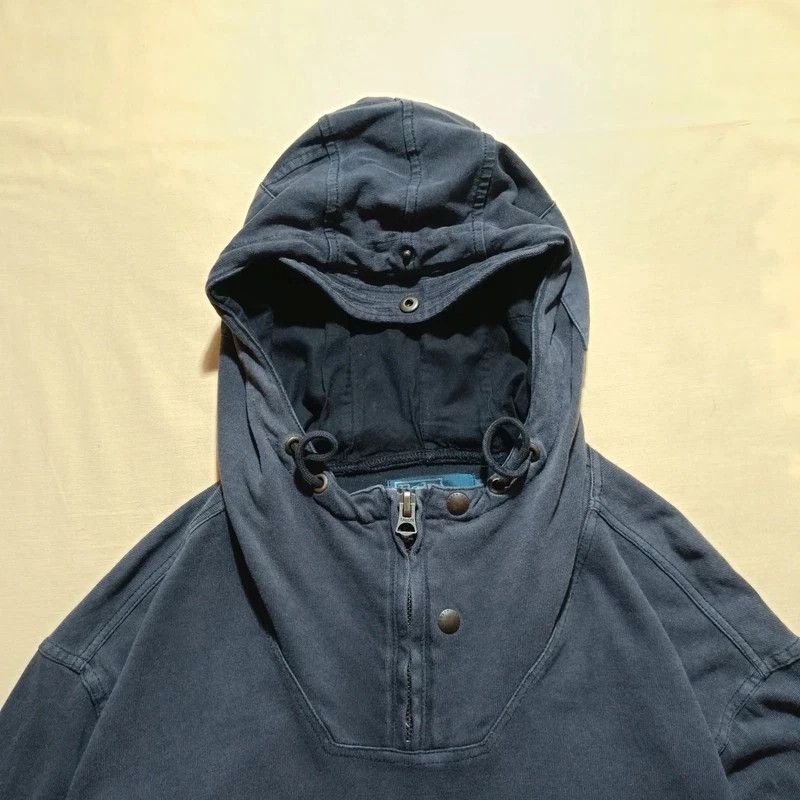 Polo Ralph Lauren Rare Vintage 90s Polo Ralph Lauren Military Black Hoodie XL Size US XL / EU 56 / 4 - 2 Thumbnail