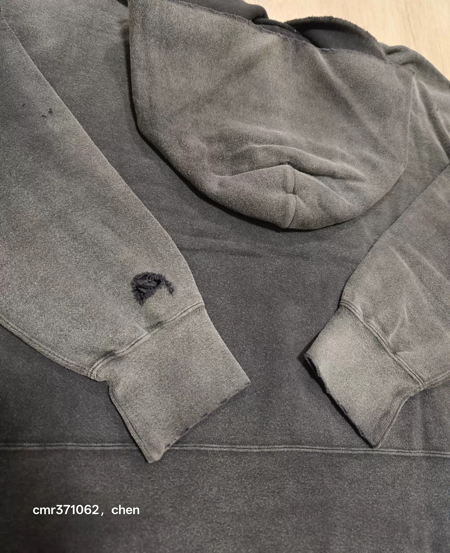 Visvim VISVIM 23SS COURT HOODIE P.O.CRASH Black 3 (s/d 1) Size US L / EU 52-54 / 3 - 6 Thumbnail