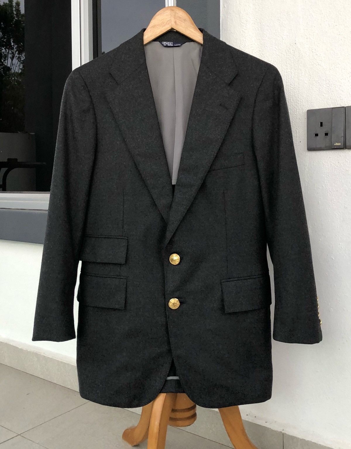Polo Ralph Lauren POLO RALPH LAUREN WOOL TWILL SUIT BLAZER Size US S / EU 44-46 / 1 - 3 Thumbnail