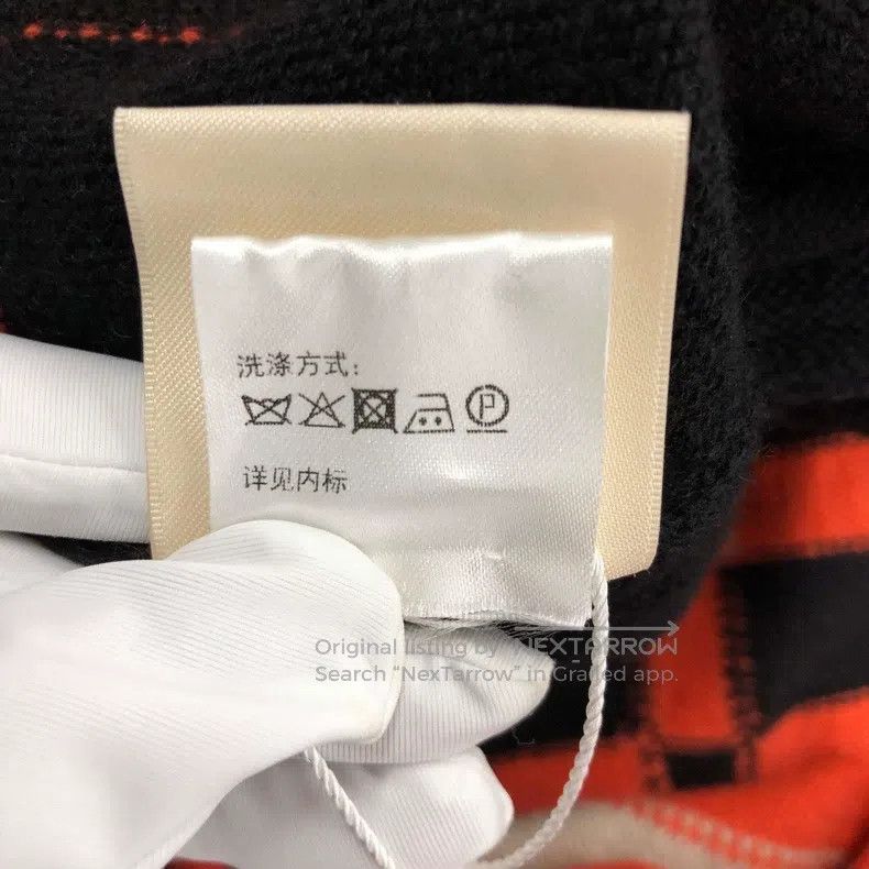 Hermes Hermes Women's Cashmere Knit Sweater in Black, Orange, and Size XS / US 0-2 / IT 36-38 - 6 Thumbnail