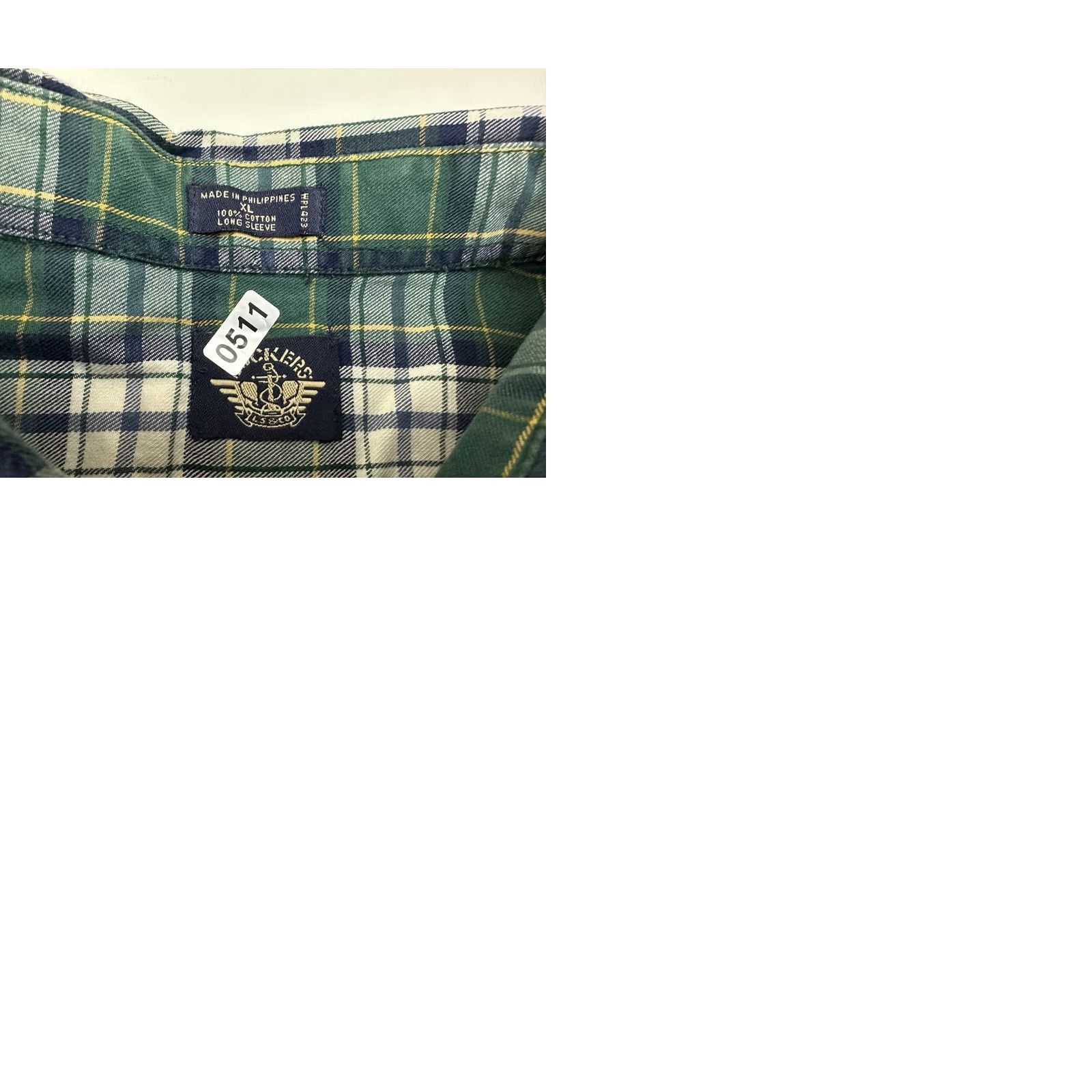 Dockers VINTAGE Dockers Shirt Men XL Green Plaid Button-Up Cotton Twill Casual 90s Size US XL / EU 56 / 4 - 10 Thumbnail