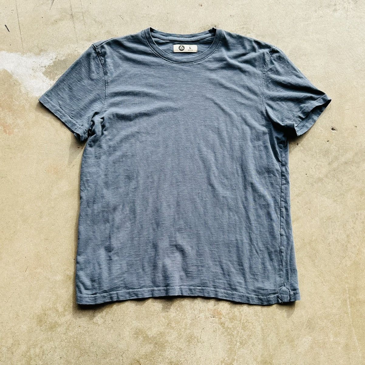 Other American Giant Classic Crewneck Tee Blue Cotton Size L Size US L / EU 52-54 / 3 - 1 Thumbnail
