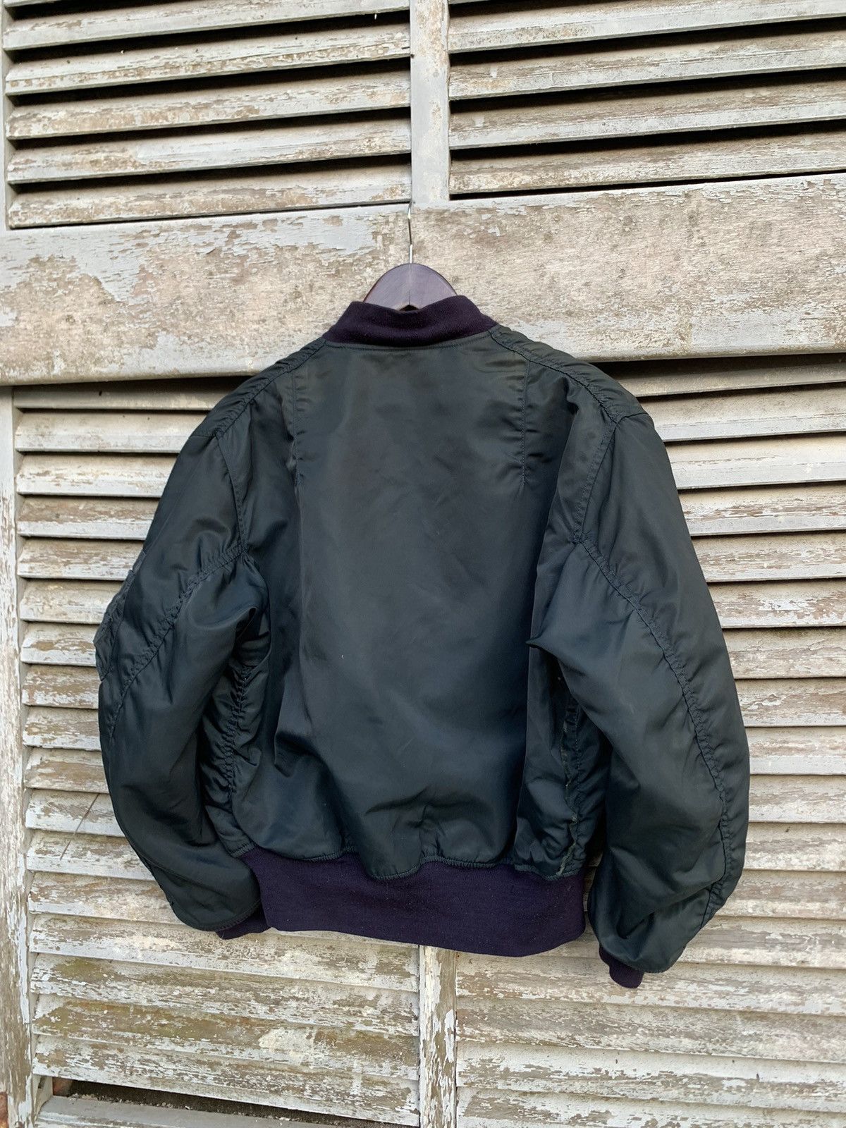 Vintage 👹VINTAGE USAF MA-1 MAN MAN INTERMEDIATE BOMBER JACKET Size US M / EU 48-50 / 2 - 8 Thumbnail