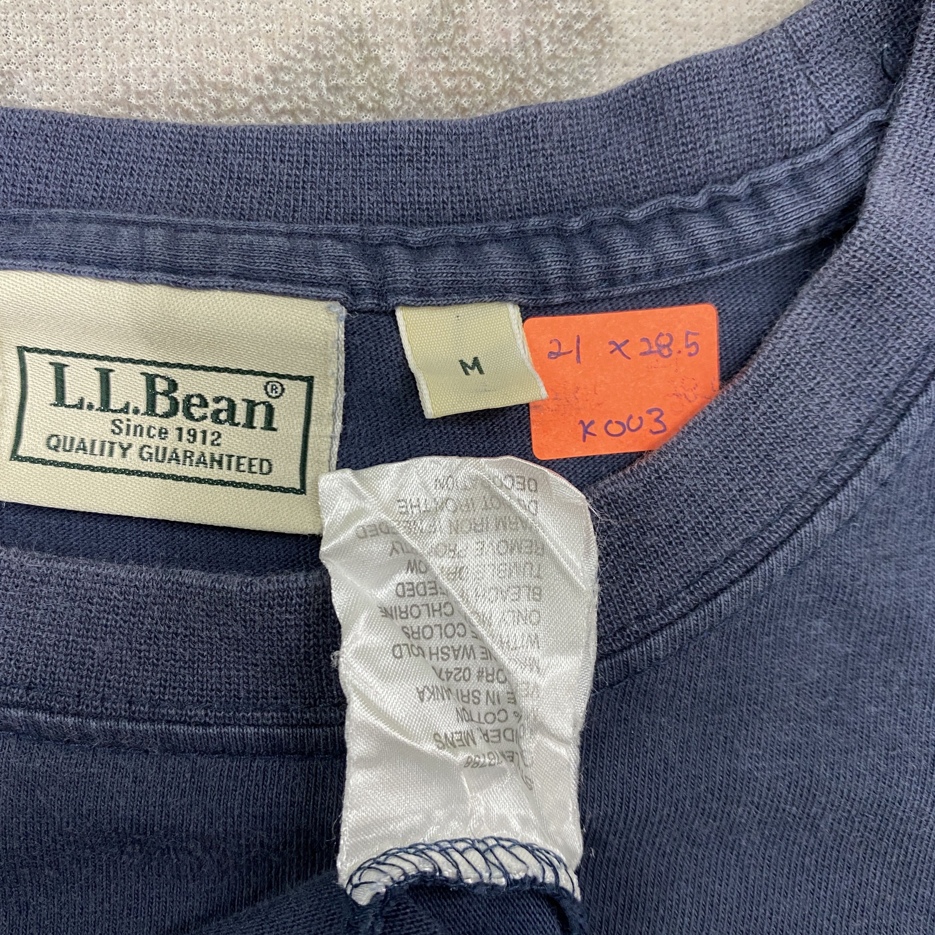 Japanese Brand Vintage L.L.Bean Medium Tshirt - K003 Size US L / EU 52-54 / 3 - 5 Thumbnail