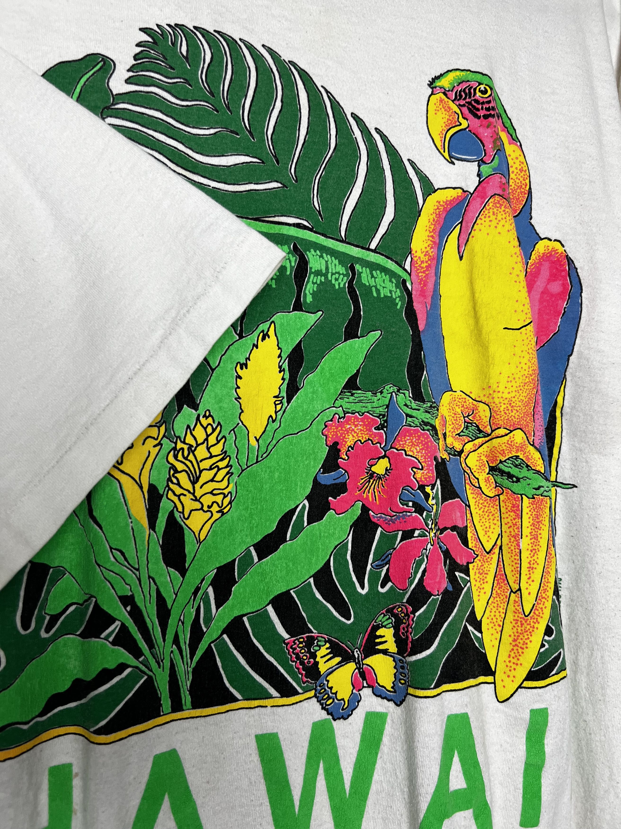 Vintage Vintage Poly Tee's 1990 "Hawaii" Souvenir X-Long T-Shirt Size ONE SIZE - 8 Thumbnail