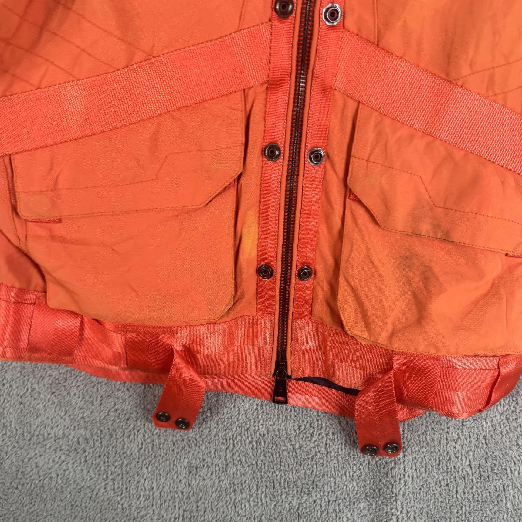 Ralph Lauren Ralph Lauren SPCL AGENT Vest Mens M Orange Insulated Quilted Full Zip With Pockets Casual Military Jacket Style Size US M / EU 48-50 / 2 - 2 Thumbnail