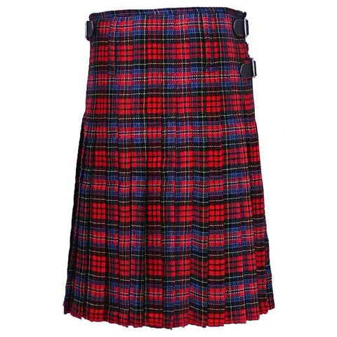 Handmade × Other tartan Scottish Kilt MacPherson 8 Yards Size US 34 / EU 50 - 4 Thumbnail