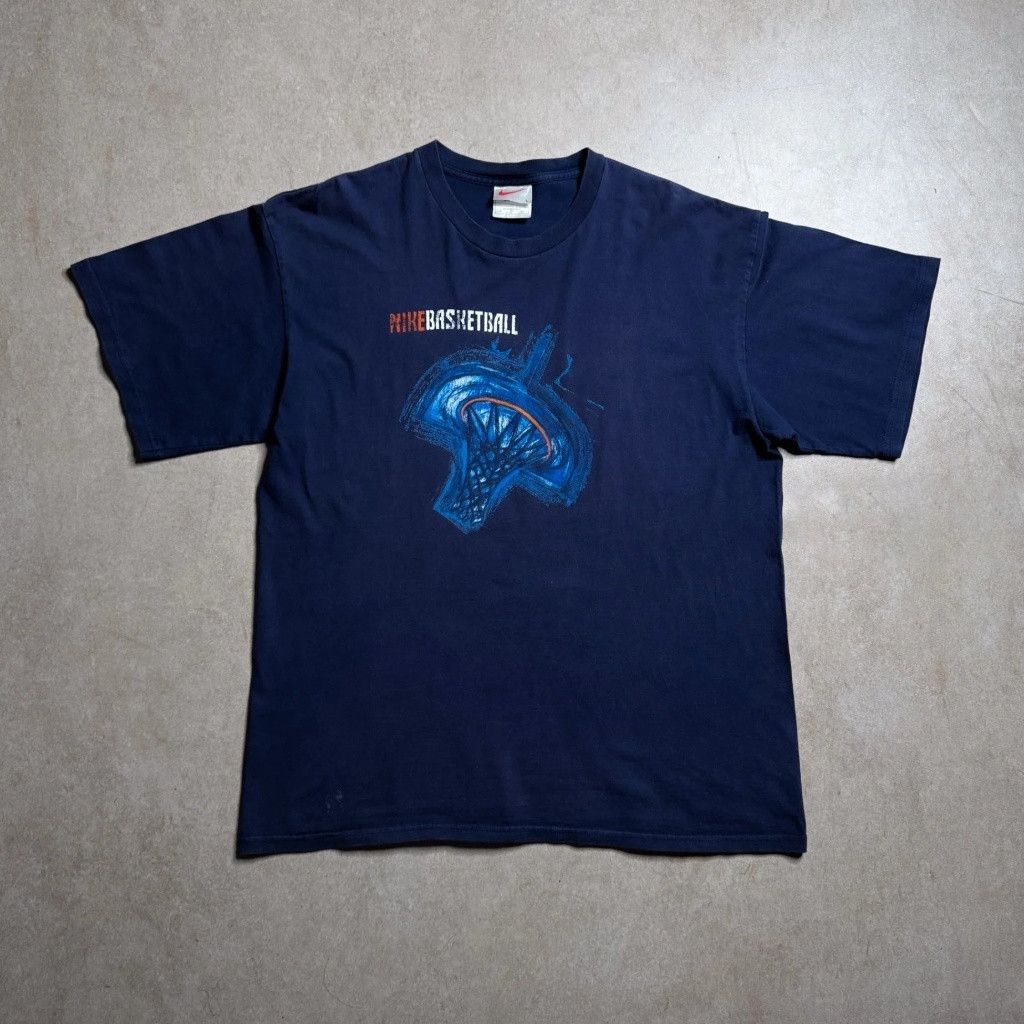 Nike Vintage Nike Basketball T-Shirt - L Size US L / EU 52-54 / 3 - 1 Thumbnail