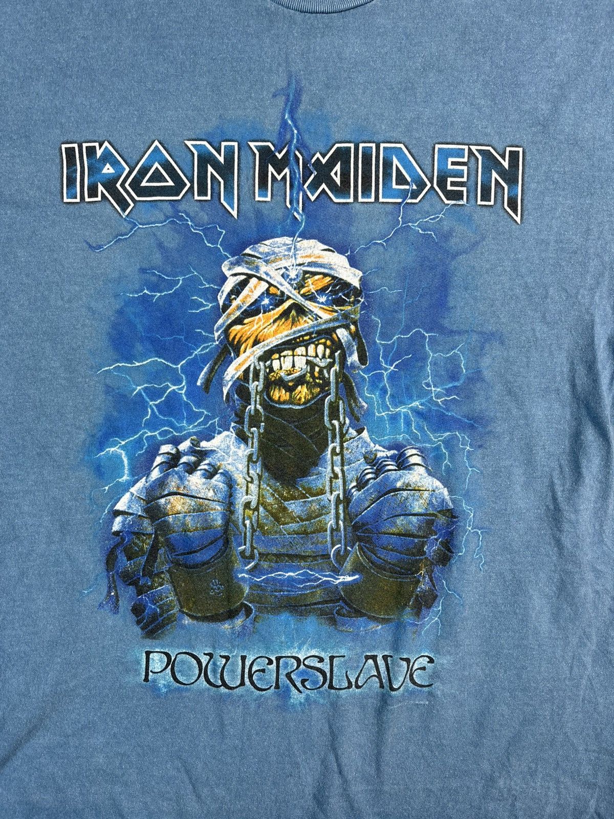 Iron Maiden Iron Maiden Powerslave Eddie Graphic Tee Size US XL / EU 56 / 4 - 2 Thumbnail