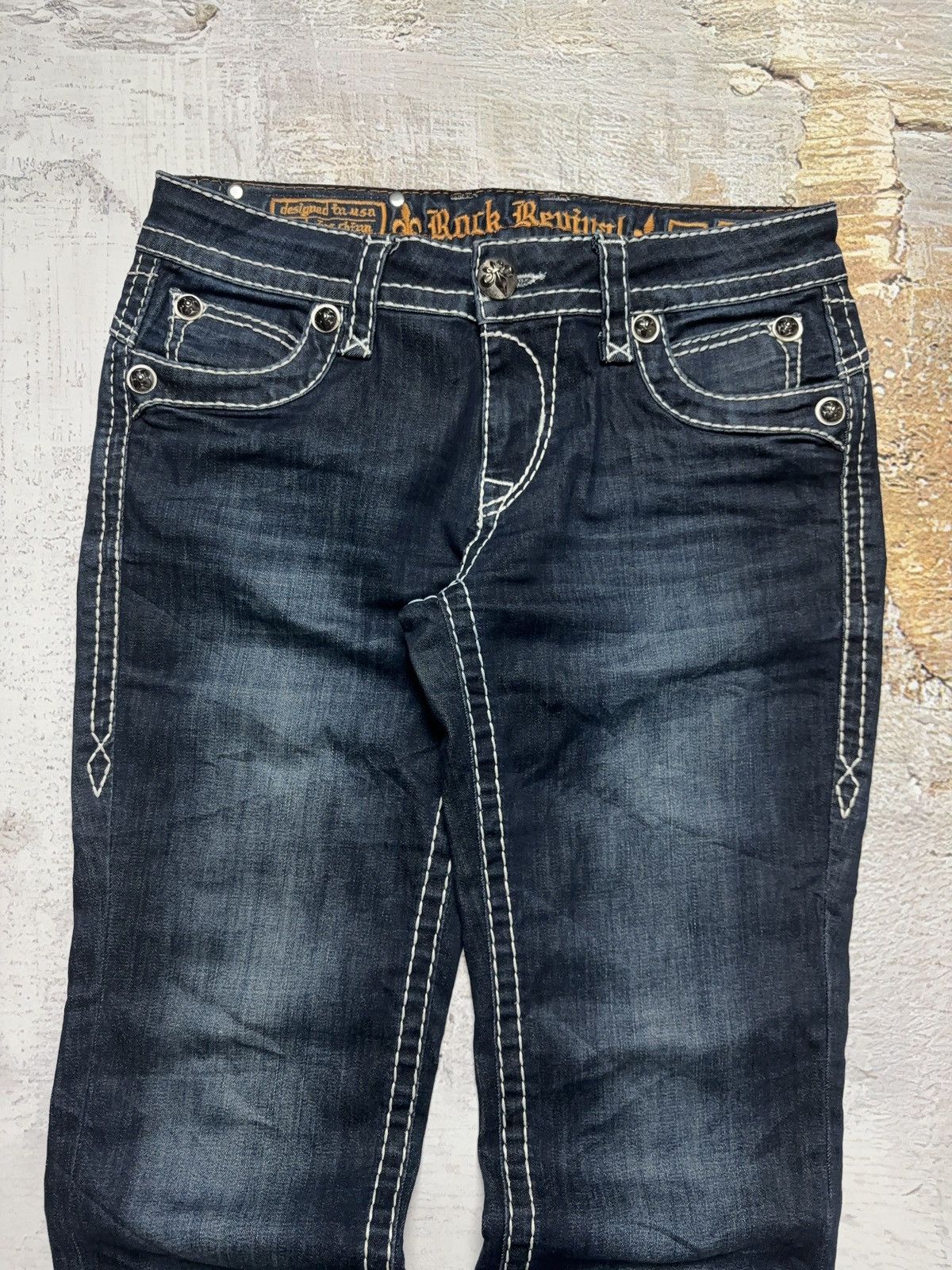 Rock Revival Rock Revival Vintage Y2k Jeans Denim Pants 2000s Size 29" - 4 Thumbnail