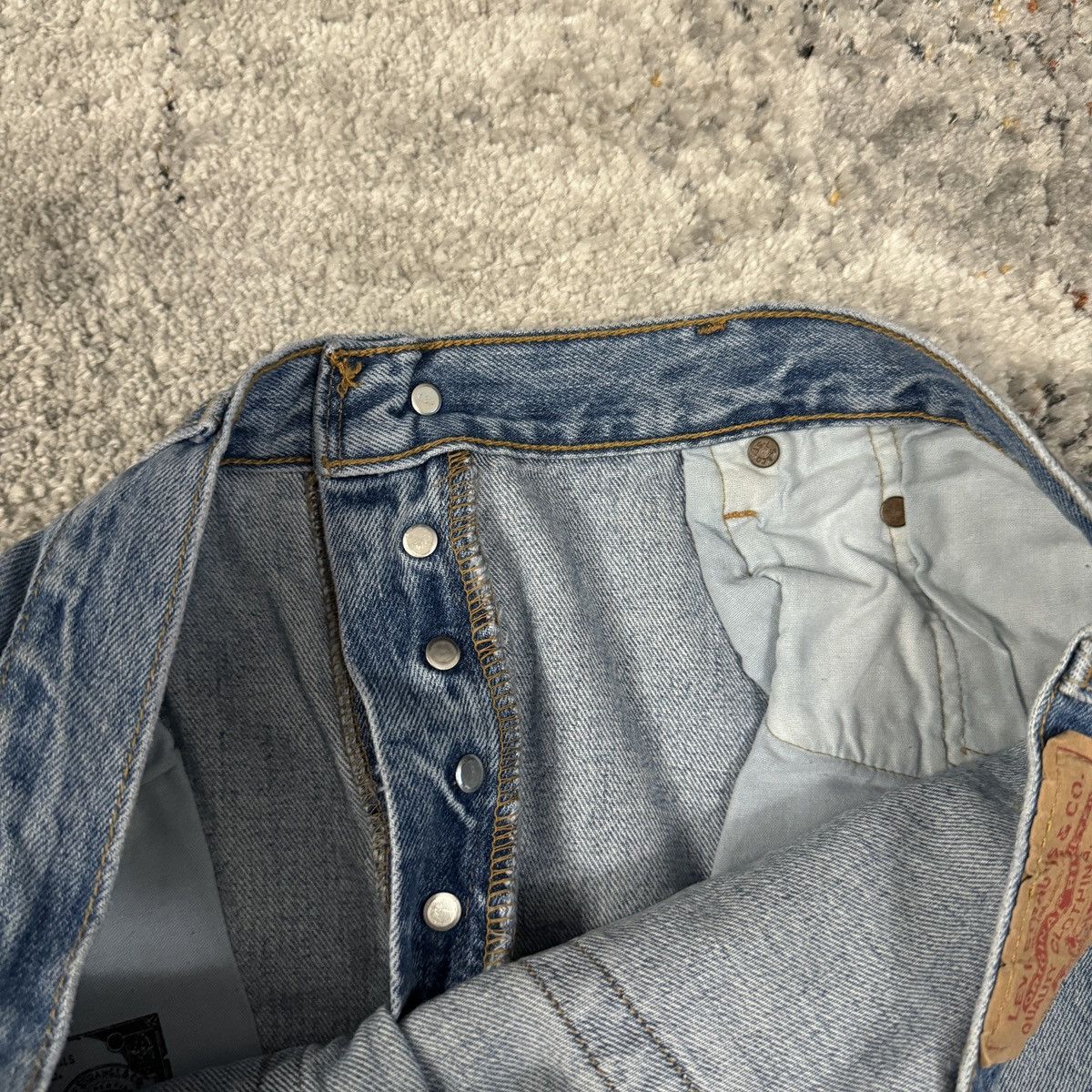 Levi's × StraightFaded × Vintage Vintage 90s Levi’s 501 light wash baggy jeans Size US 38 / EU 54 - 6 Thumbnail
