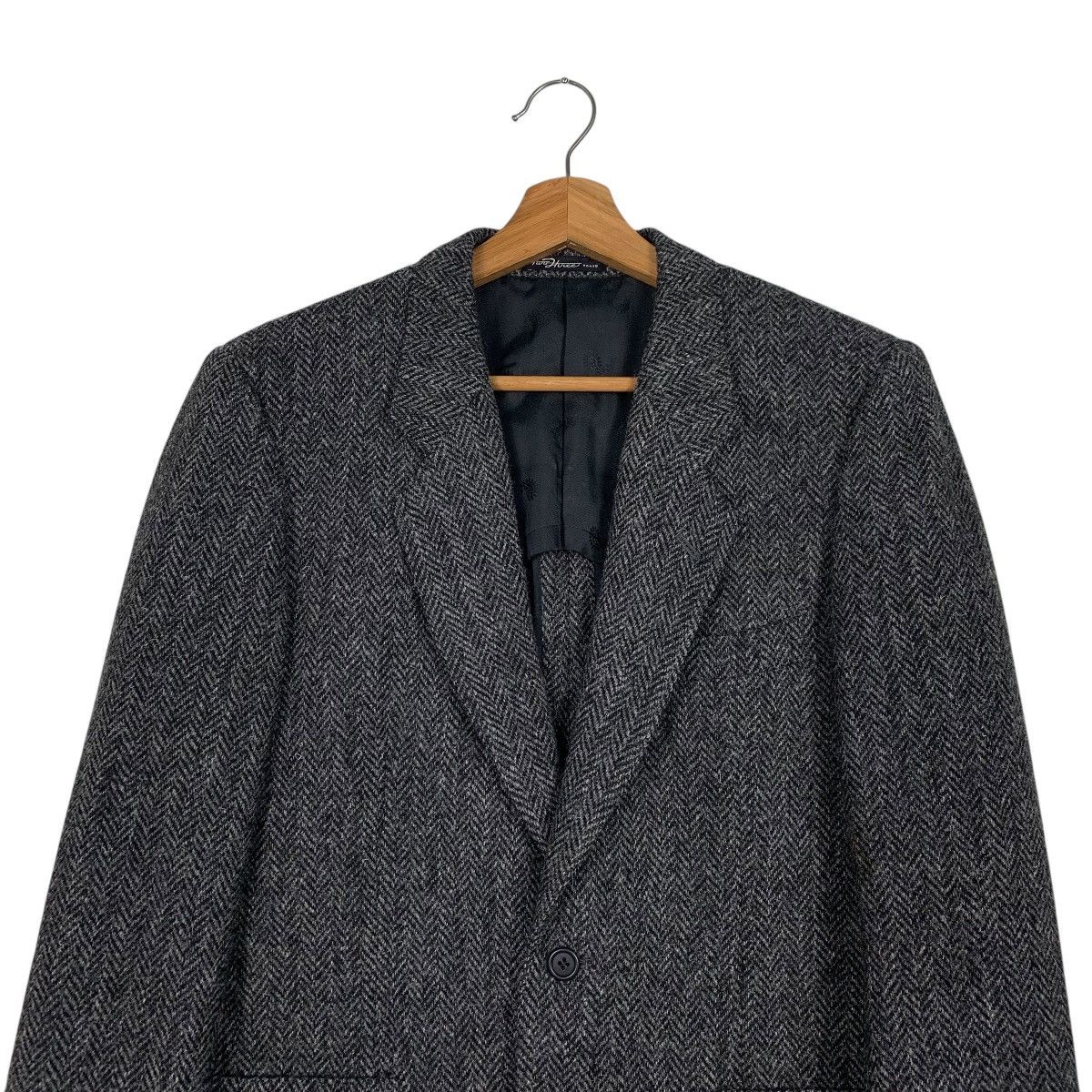 Harris Tweed Luneel x Harris Tweed HerringboneWool Casual Jacket Size US M / EU 48-50 / 2 - 2 Thumbnail