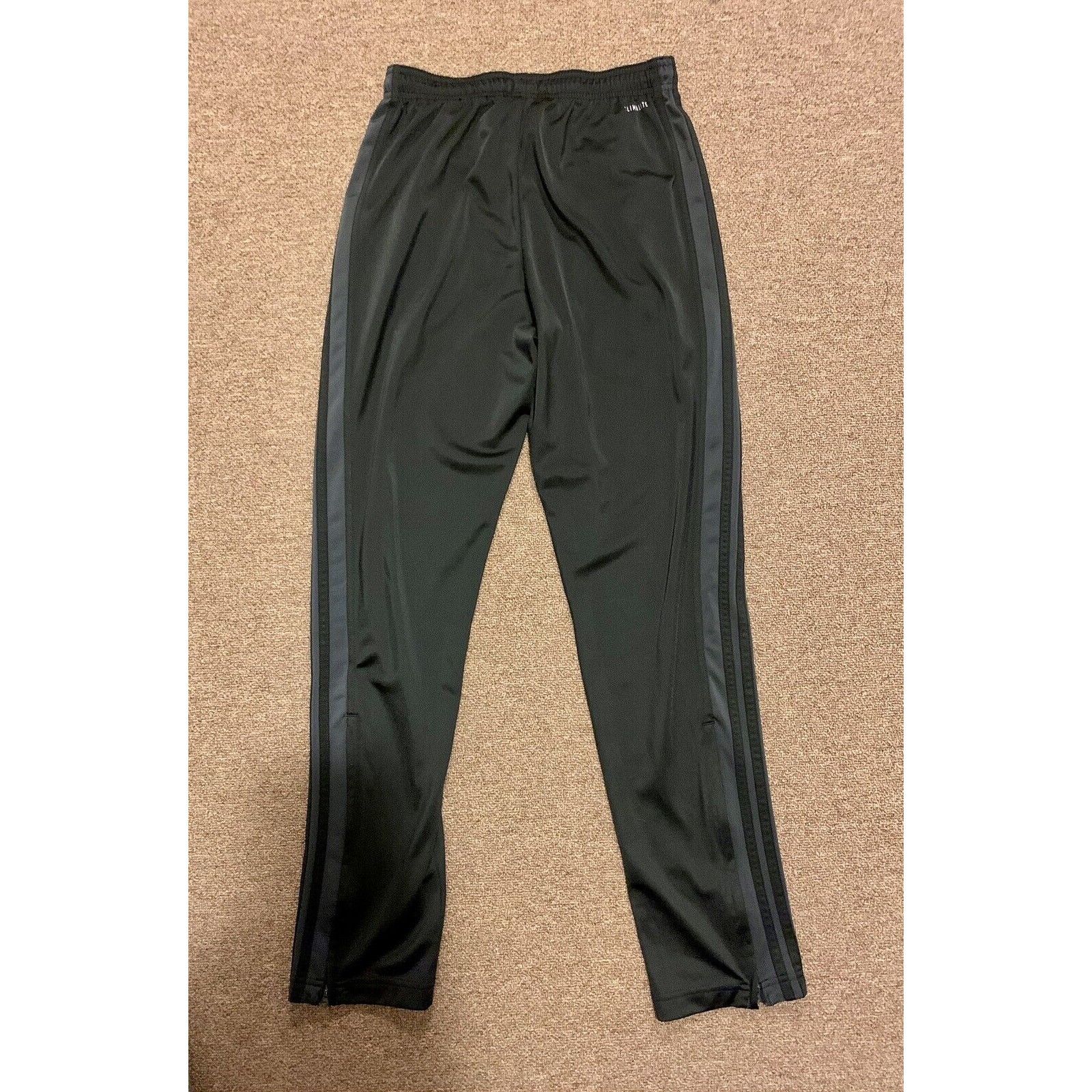 Adidas Adidas Track Pant Men's Size S Black Drawstring Regular Fit Size US 30 / EU 46 - 3 Thumbnail