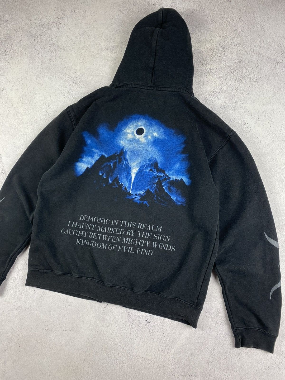 Fruit Of The Loom Vintage Immortal "All Shall Fall" Zip Hoodie , black, size M Size US M / EU 48-50 / 2 - 7 Thumbnail