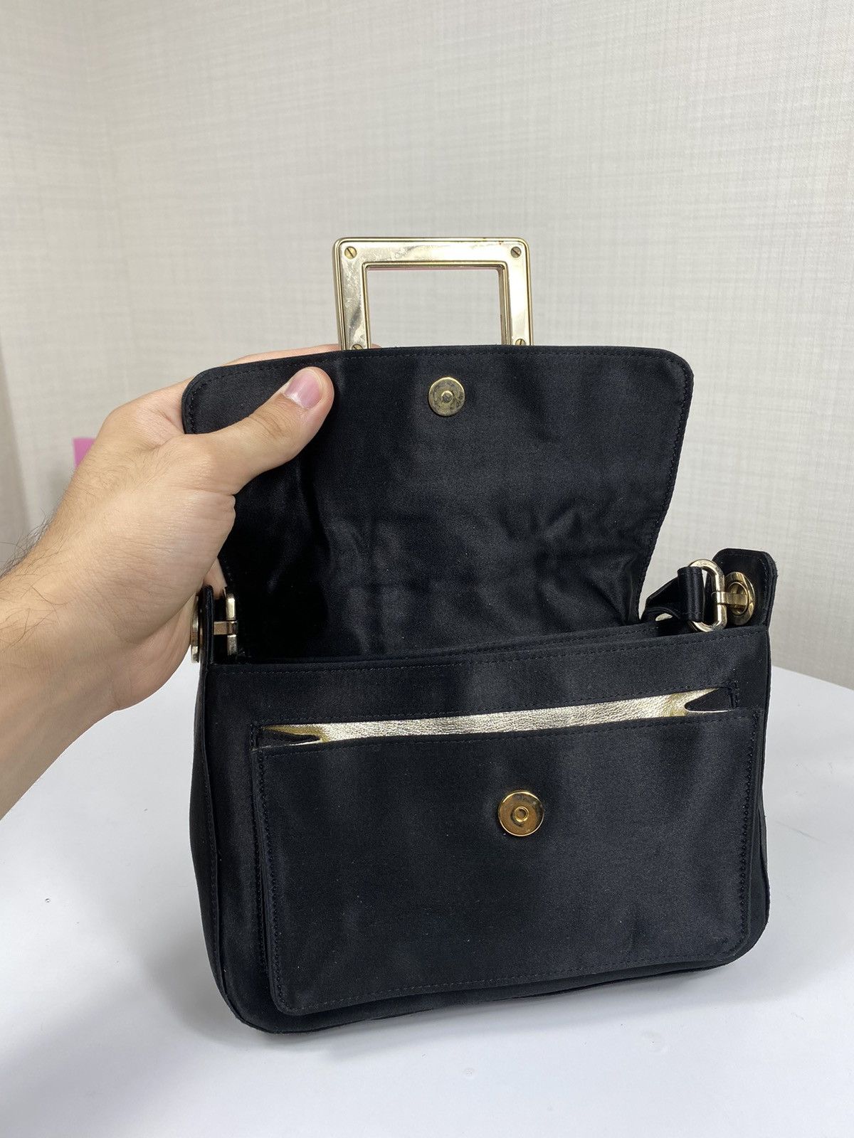 Roger Vivier Roger Vivier Satin Evening Mini Bag Size ONE SIZE - 14 Thumbnail