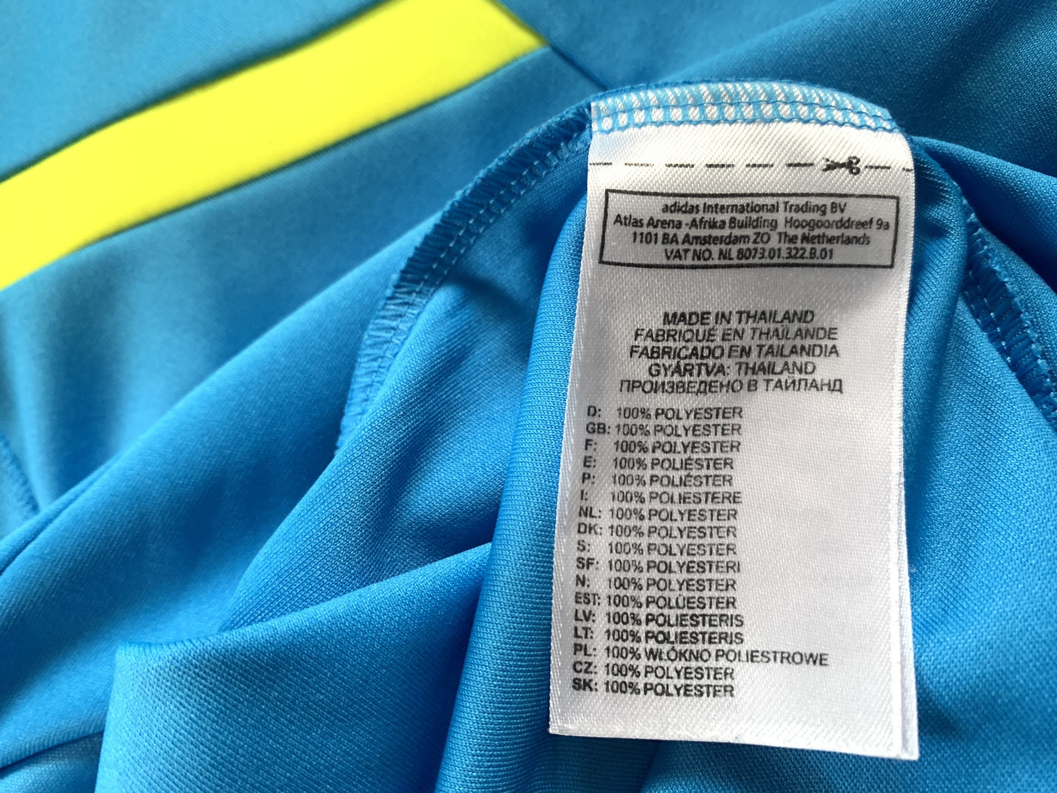 Adidas Adidas Formotion Referee Blue Football Shirt Jersey Size US L / EU 52-54 / 3 - 9 Thumbnail