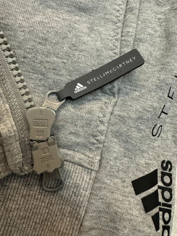 Adidas × Stella McCartney Adidas x Stella McCartney Zip Grey Hoodie size M Size M / US 6-8 / IT 42-44 - 5 Thumbnail