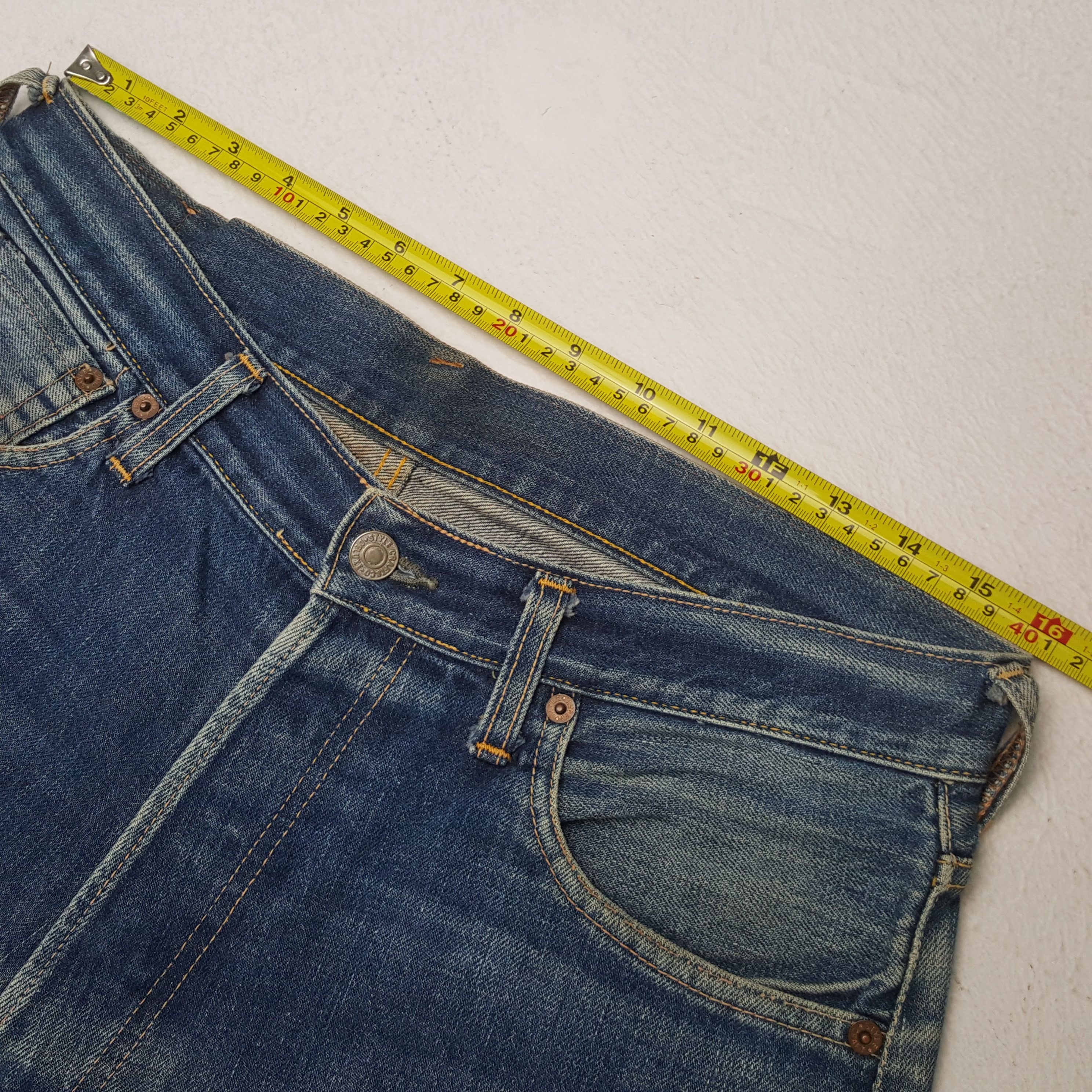 Evisu Evis Japanese Brand Streetwear Custom Daicock Jeans RR18 Size US 32 / EU 48 - 7 Thumbnail