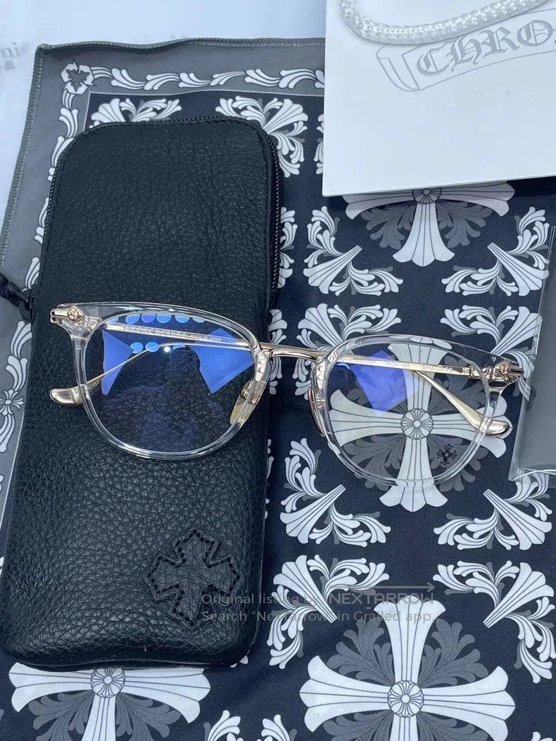 Chrome Hearts Chrome Hearts Transparent Frame Glasses. Size ONE SIZE - 1 Thumbnail