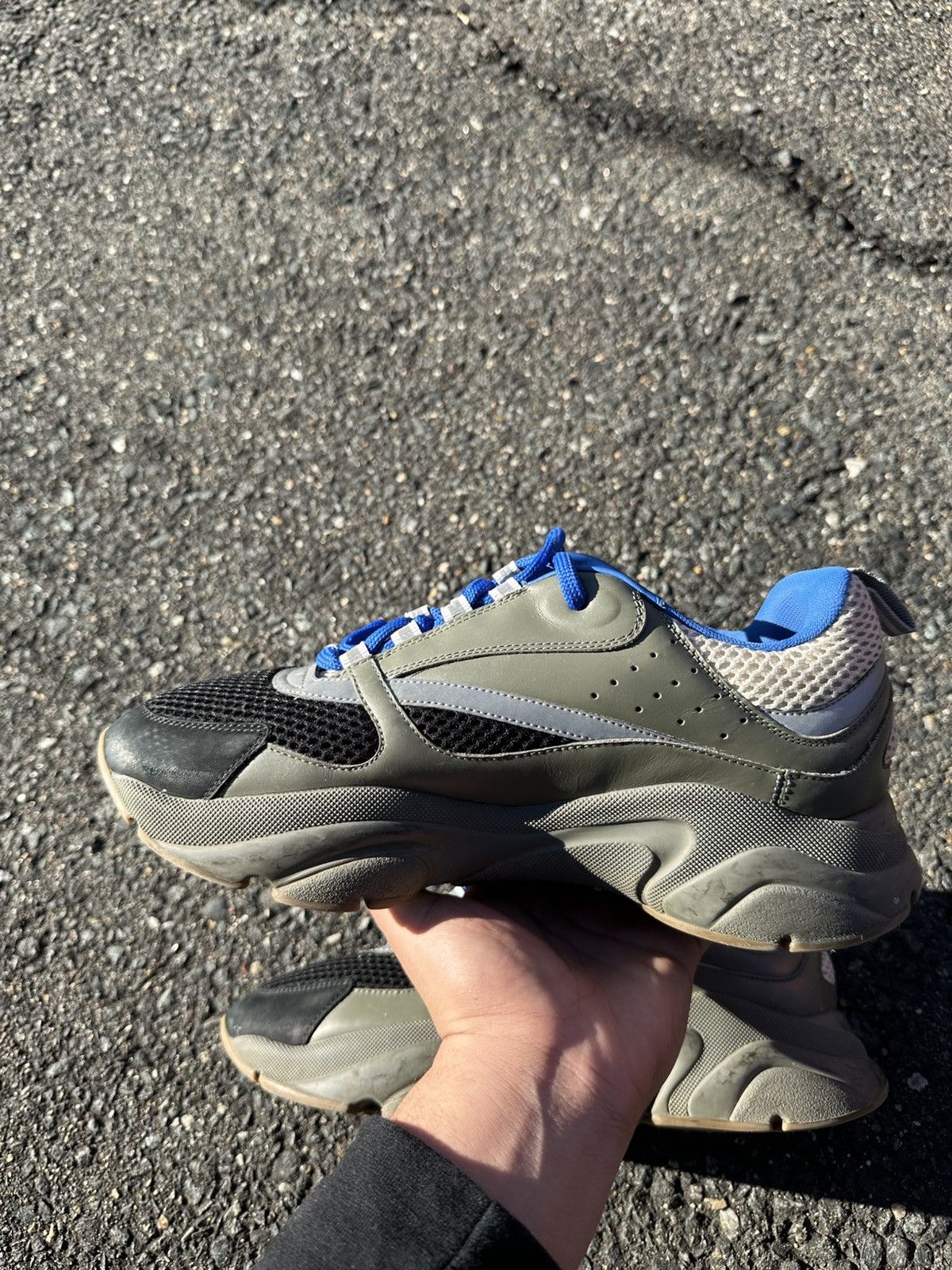 Dior Dior B22 Olive/Blue Size US 10 / EU 43 - 3 Thumbnail