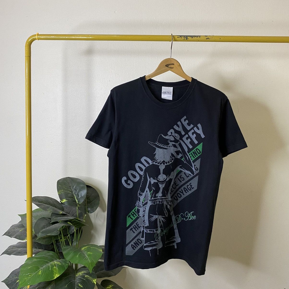 One Piece Vintage 90s One Piece Portgas D Ace Anime Manga Series Tee Size US M / EU 48-50 / 2 - 1 Thumbnail