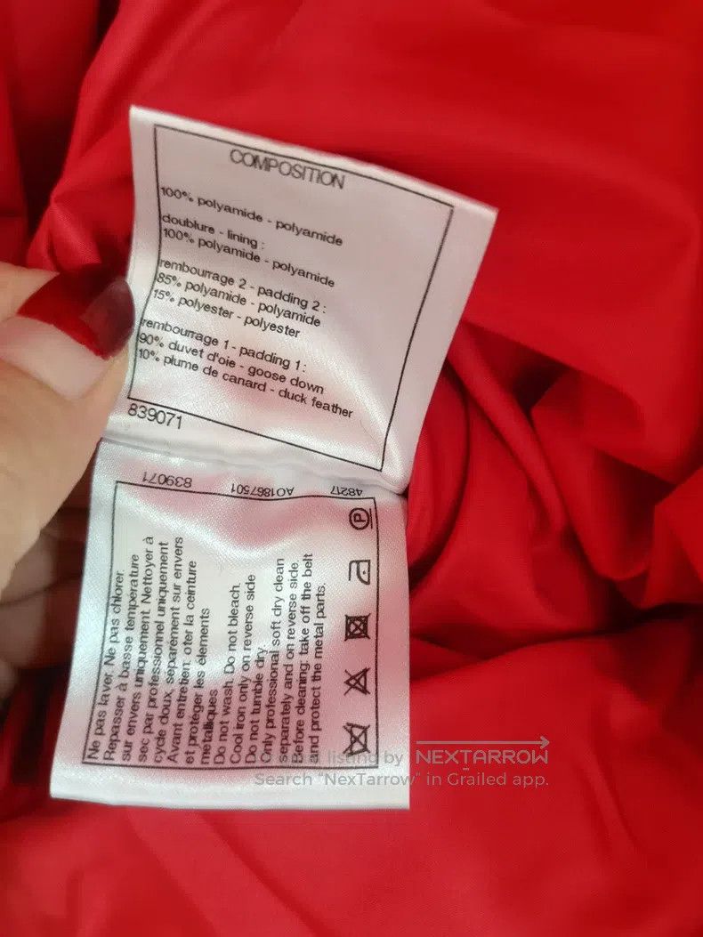 Chanel Chanel 19K Snow Series Rose-red Lapel Long Down Jacket Size XS / US 0-2 / IT 36-38 - 6 Thumbnail
