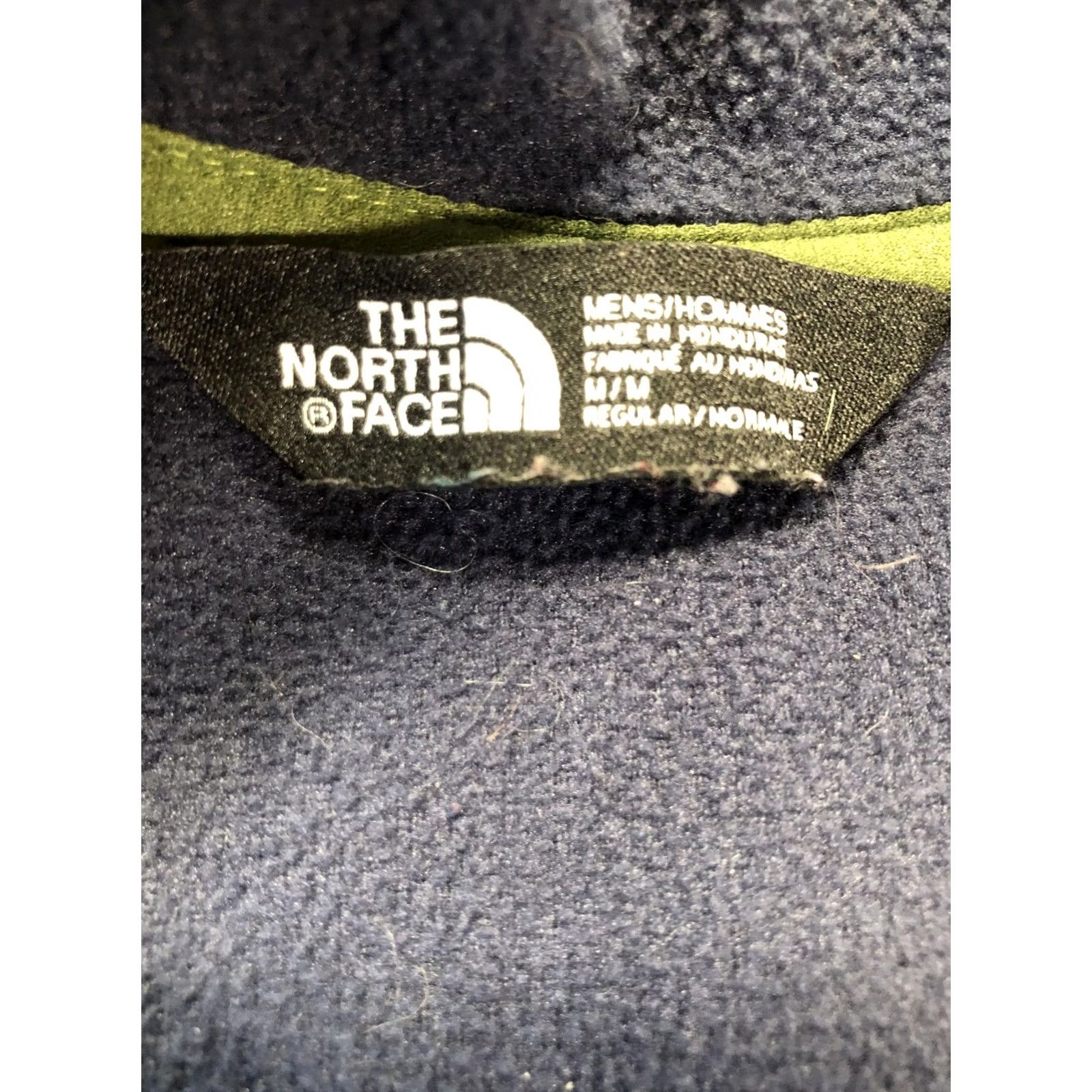 The North Face The North Face Fleece Jacket Mens M Colorblock 1/2 Zip Hiking Blue Green Size US M / EU 48-50 / 2 - 7 Thumbnail