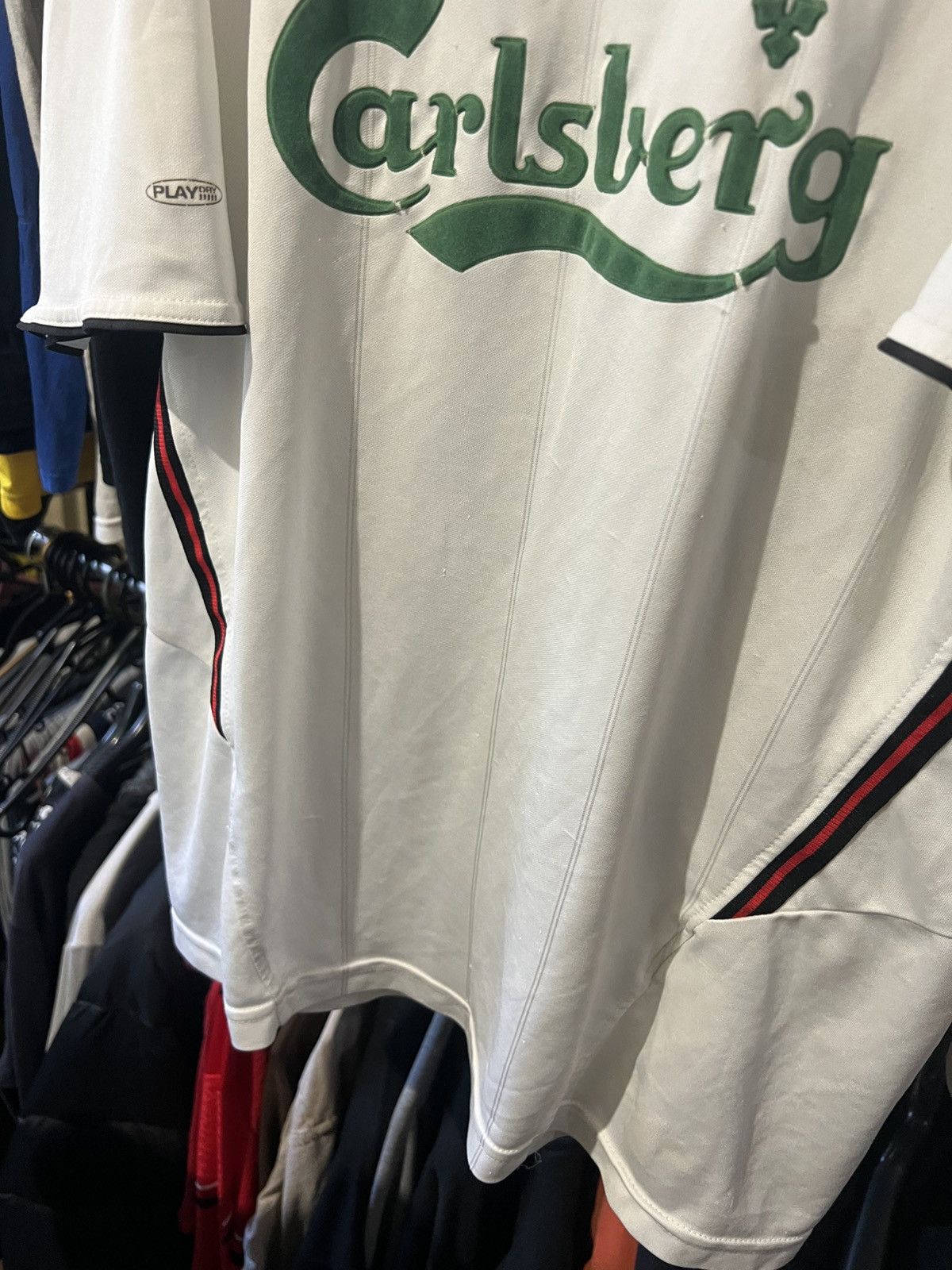 Reebok × Vintage 2003/2004 VINTAGE LIVERPOOL REEBOK AWAY FOOTBALL SHIRT AOP Size US L / EU 52-54 / 3 - 2 Thumbnail