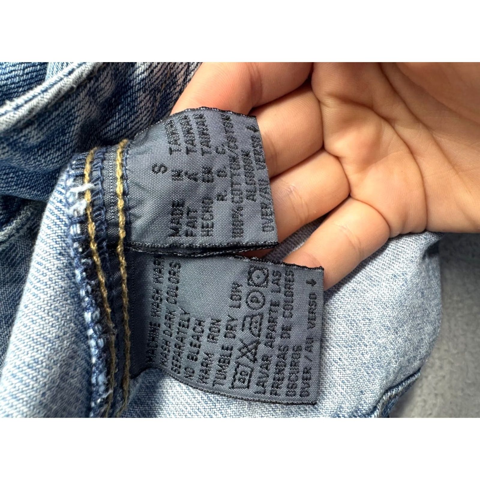 Denime VINTAGE Lizwear Denim Vest With Button Closure Pockets S Blue Unisex Adults Vest Like New Size S / US 4 / IT 40 - 6 Thumbnail