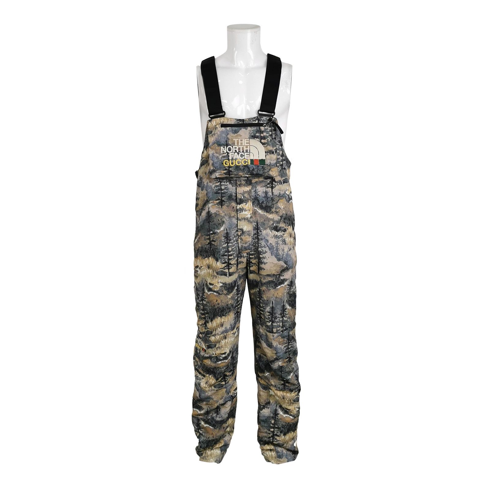 Gucci Gucci x The North Face Camo Suspender Overalls Size US 32 / EU 48 - 1 Thumbnail