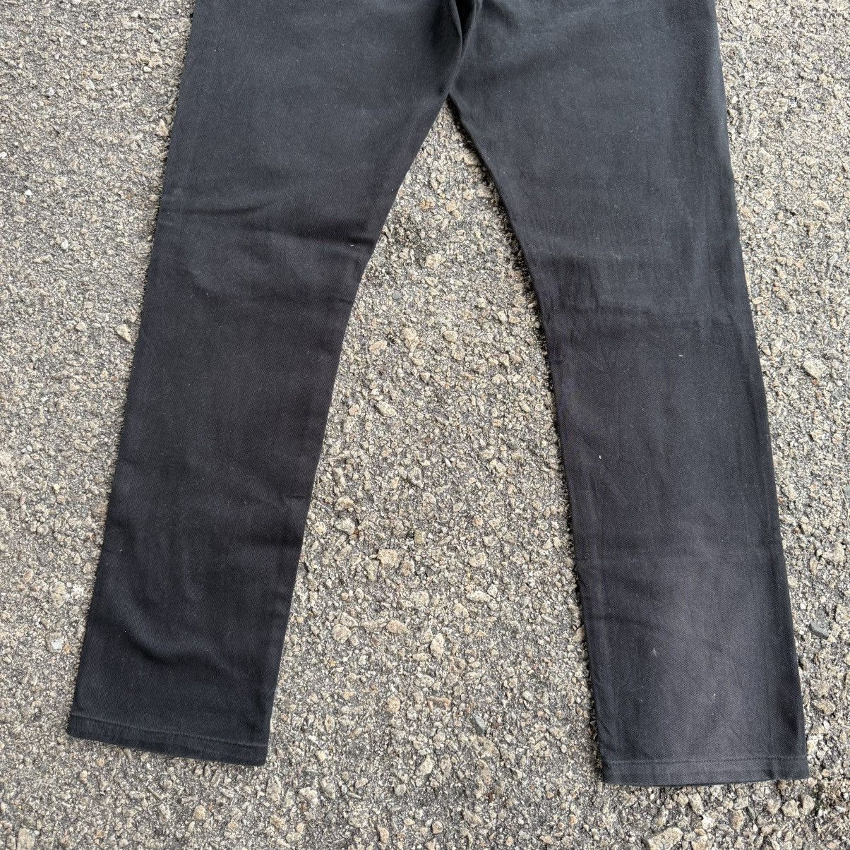 Japanese Brand VINTAGE NYLAUS BLACK DENIM RIPPEP JEAN PANTS Size US 36 / EU 52 - 11 Thumbnail