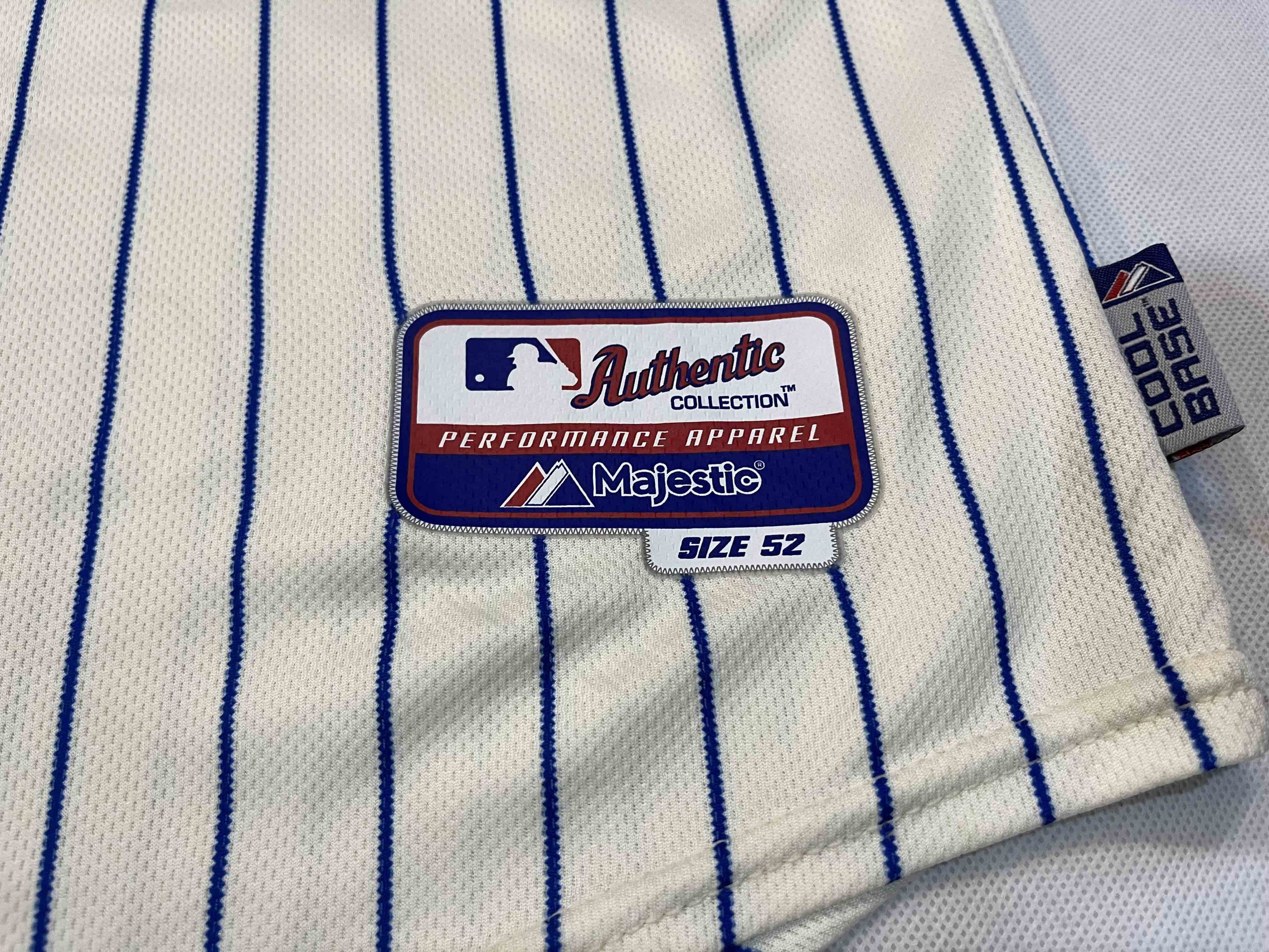 MLB × Majestic Majestic Authentic 50th MLB New York Mets #1 Baseball Jersey Size US L / EU 52-54 / 3 - 4 Thumbnail