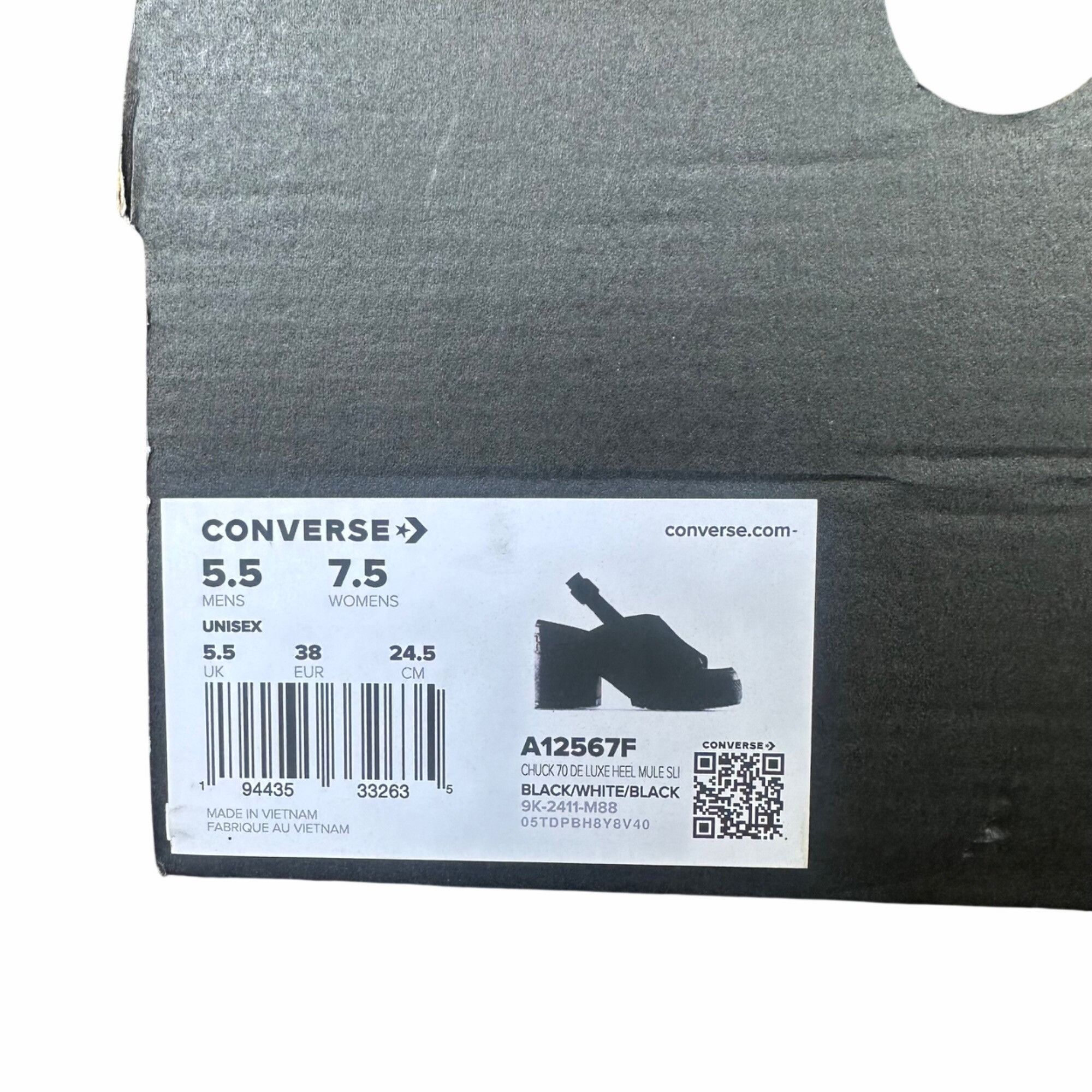 Converse ⭐Converse Chuck 70 De Luxe Heel Platform Sz 5.5 Men's shoes Size US 5.5 / EU 38 - 7 Thumbnail