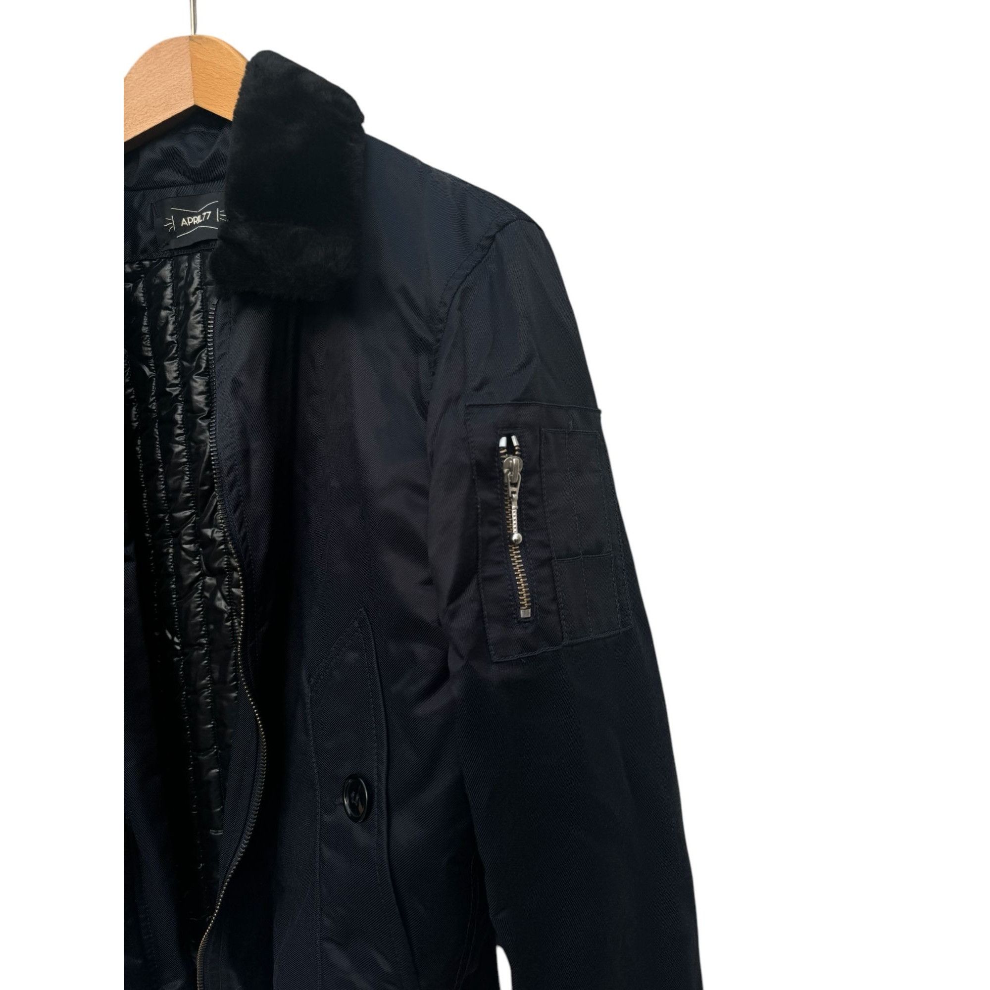 April 77 Oi OI Warhead Navy Bomber Jacket Size US S / EU 44-46 / 1 - 2 Thumbnail