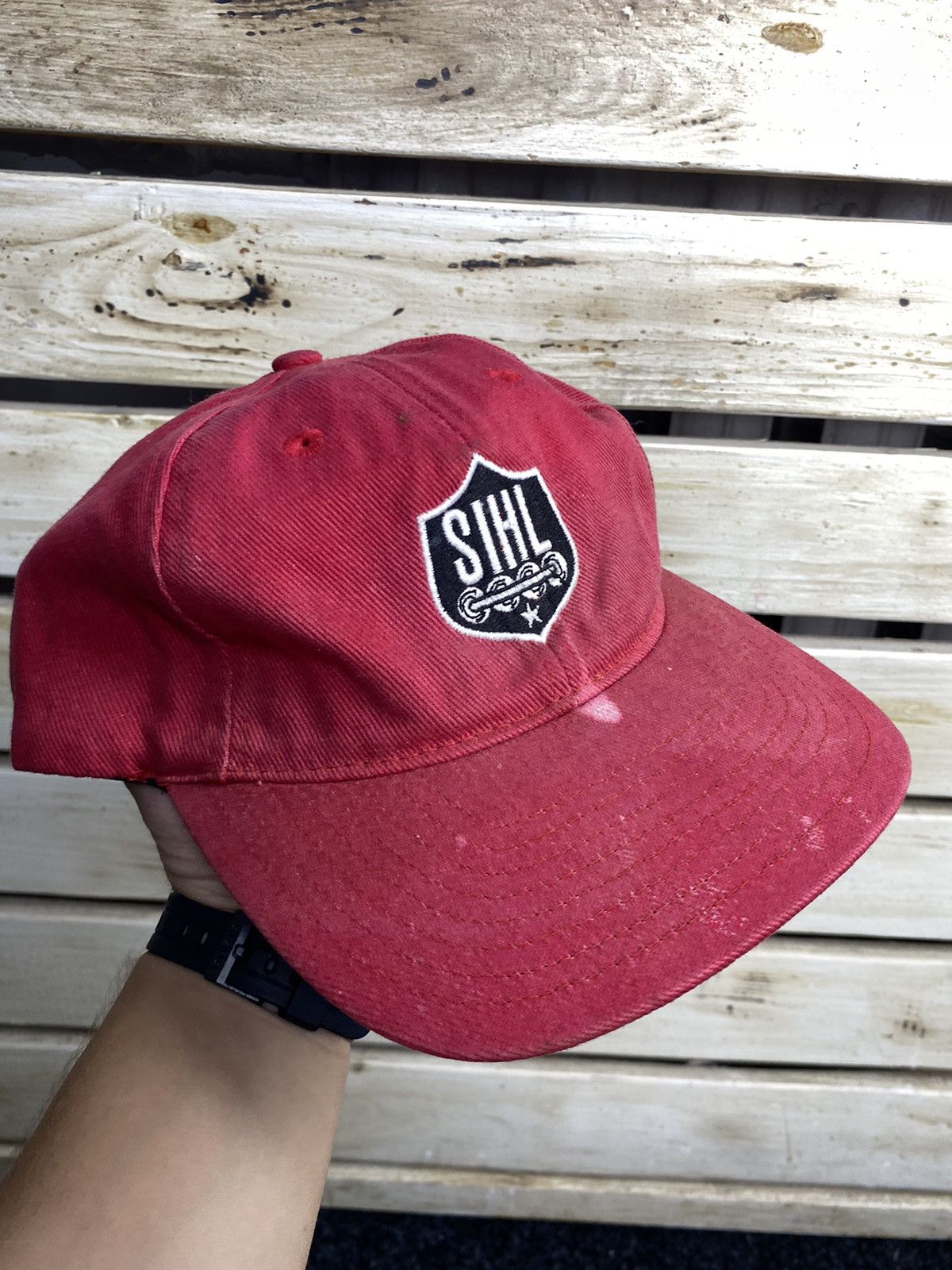 NHL × Nike × Vintage NHL Nike Swiss hockey league cap Size ONE SIZE - 6 Thumbnail