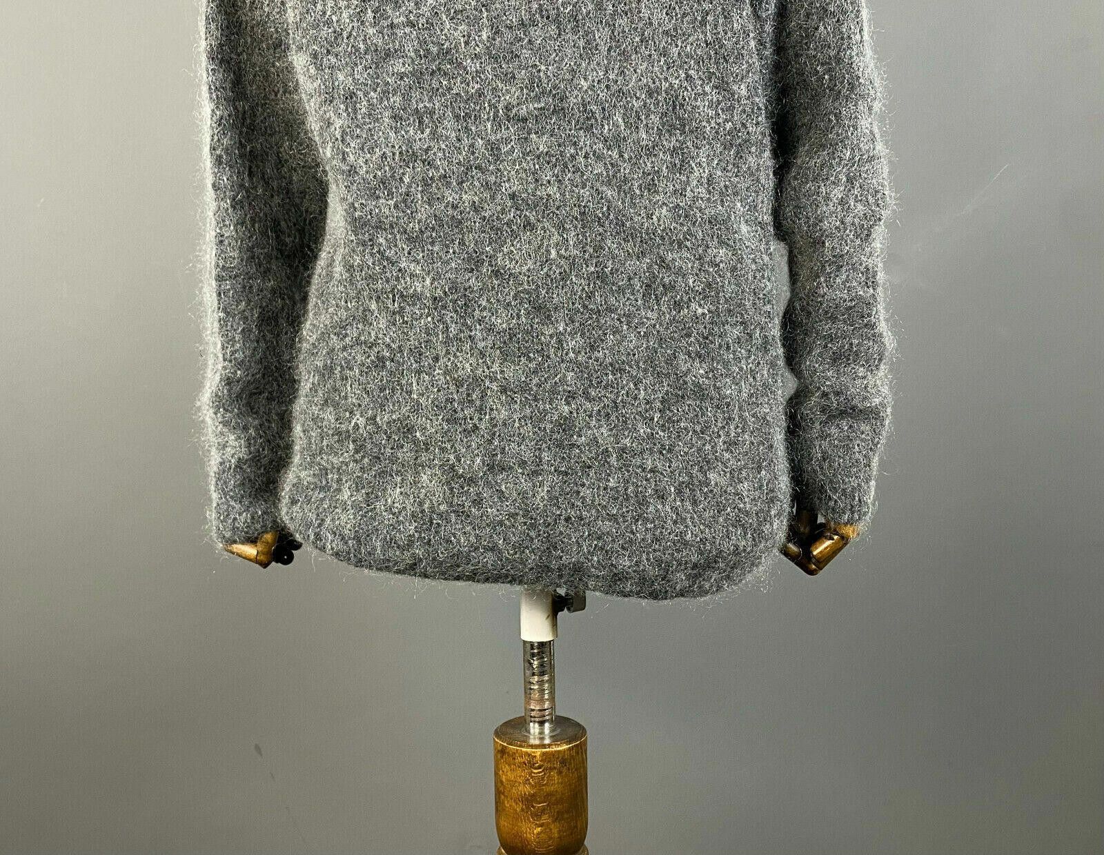 Gianni Valentino Ladies Ganni Grey V-Neck Mohair Wool Sweater Size XS Size XS / US 0-2 / IT 36-38 - 9 Thumbnail