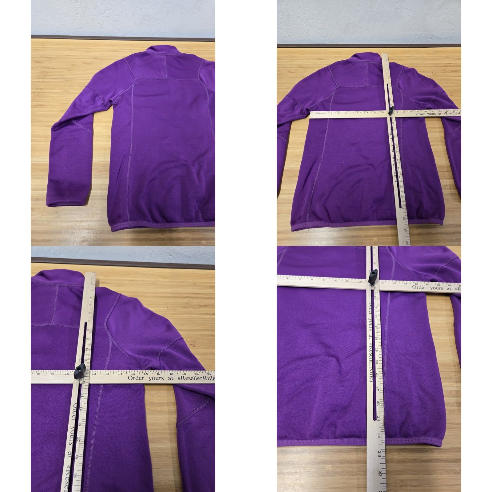 Patagonia VINTAGE Patagonia Womens Pullover Running Shirt 1/2 Zip Size Small Purple USA 1990s Womens Pullover Running Shirt Size S / US 4 / IT 40 - 8 Thumbnail