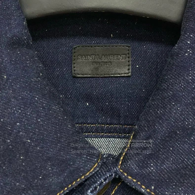 Saint Laurent Paris Saint Laurent Paris Denim Jacket Size US XL / EU 56 / 4 - 3 Thumbnail