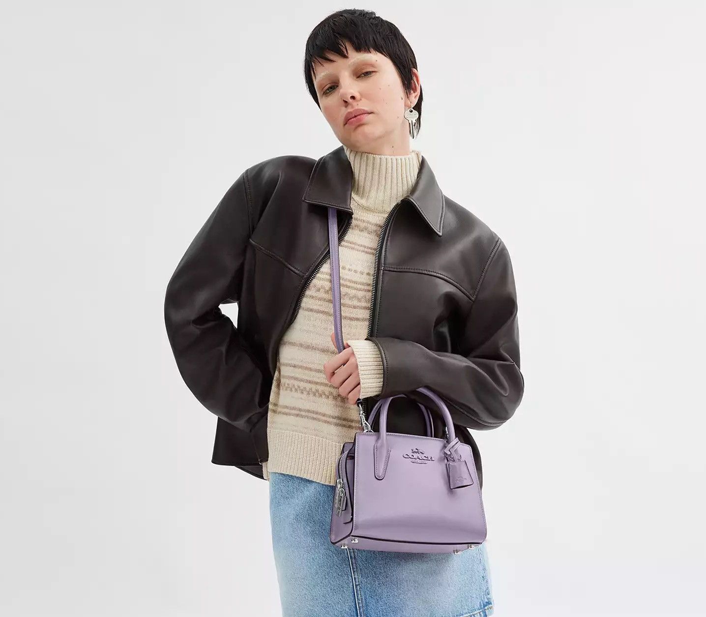 Coach Andrea Carryall Bag CP081 Size ONE SIZE - 10 Thumbnail