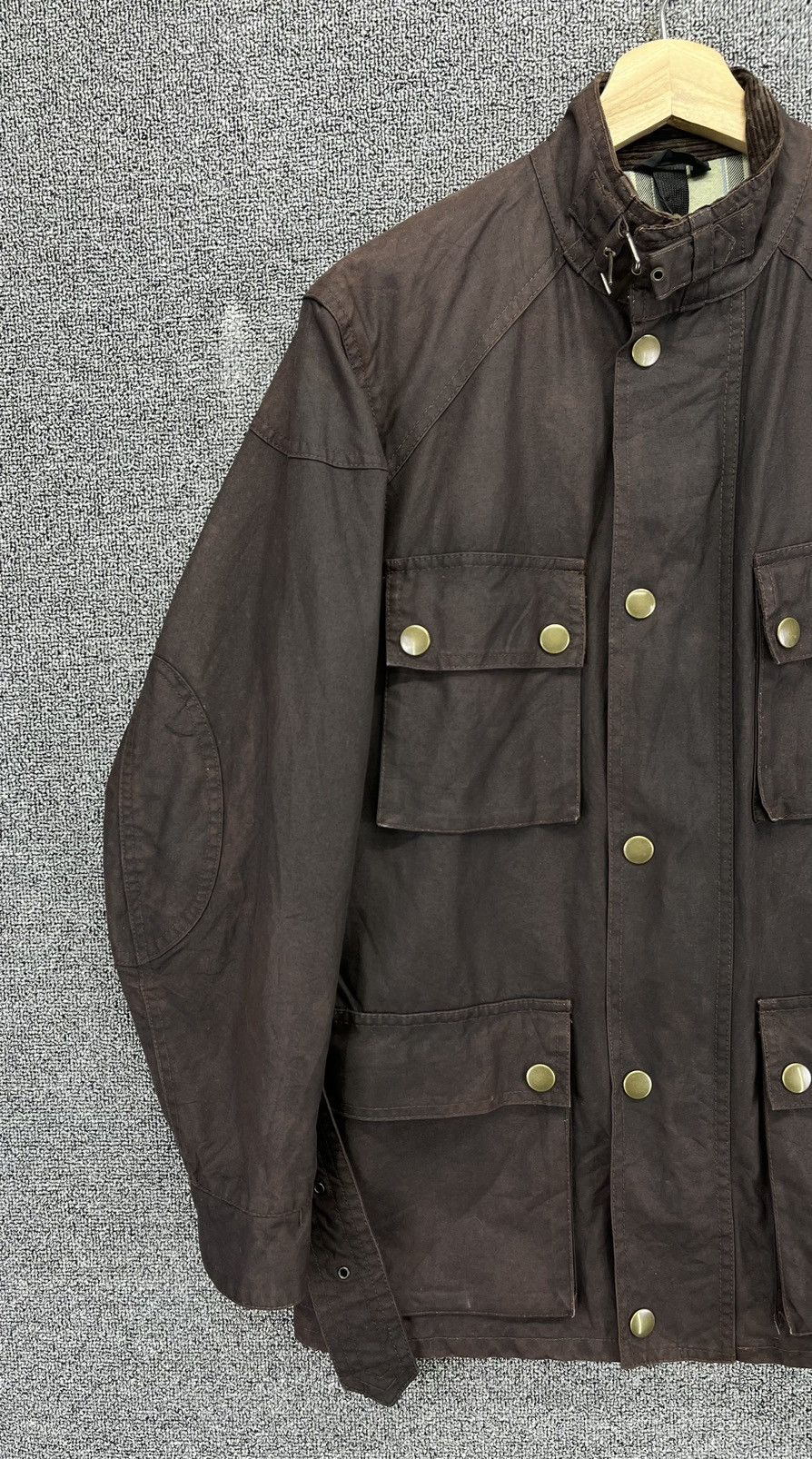 Belstaff Vintage Belstaff Punk Style Trashed Jacket Size US M / EU 48-50 / 2 - 3 Thumbnail
