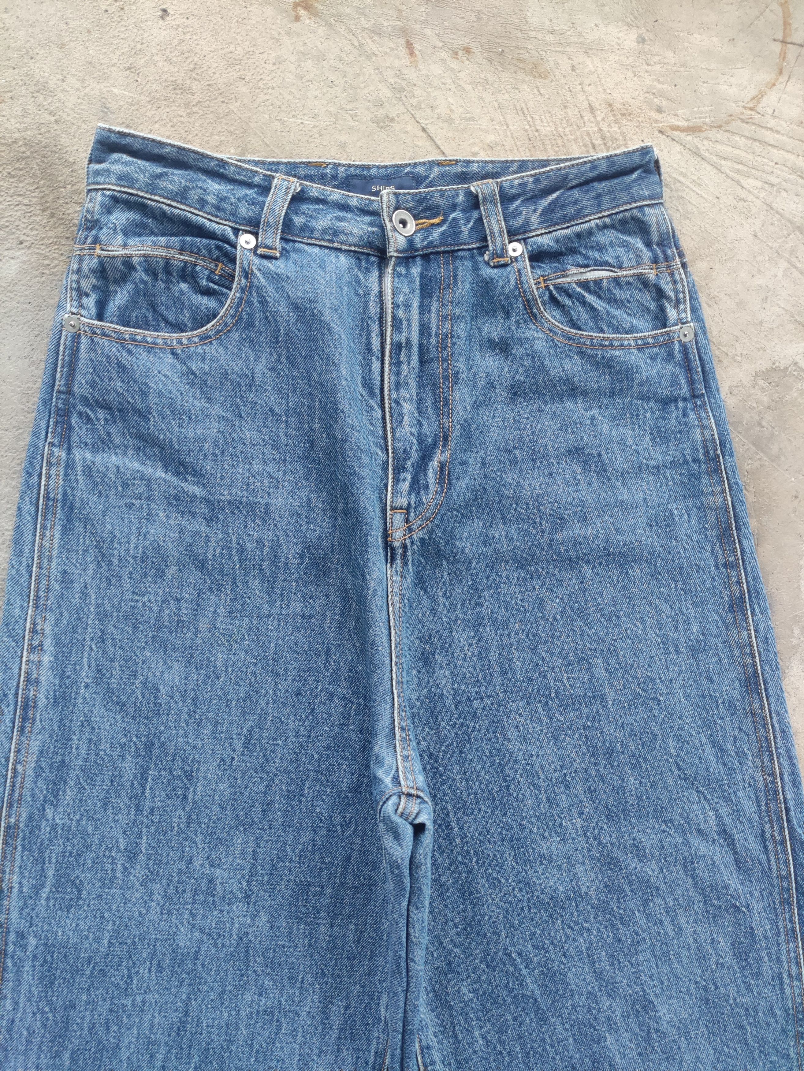 Japanese Brand Vintage Japanese Baggy Jean Distressed Faded Denim Size US 28 / EU 44 - 3 Thumbnail