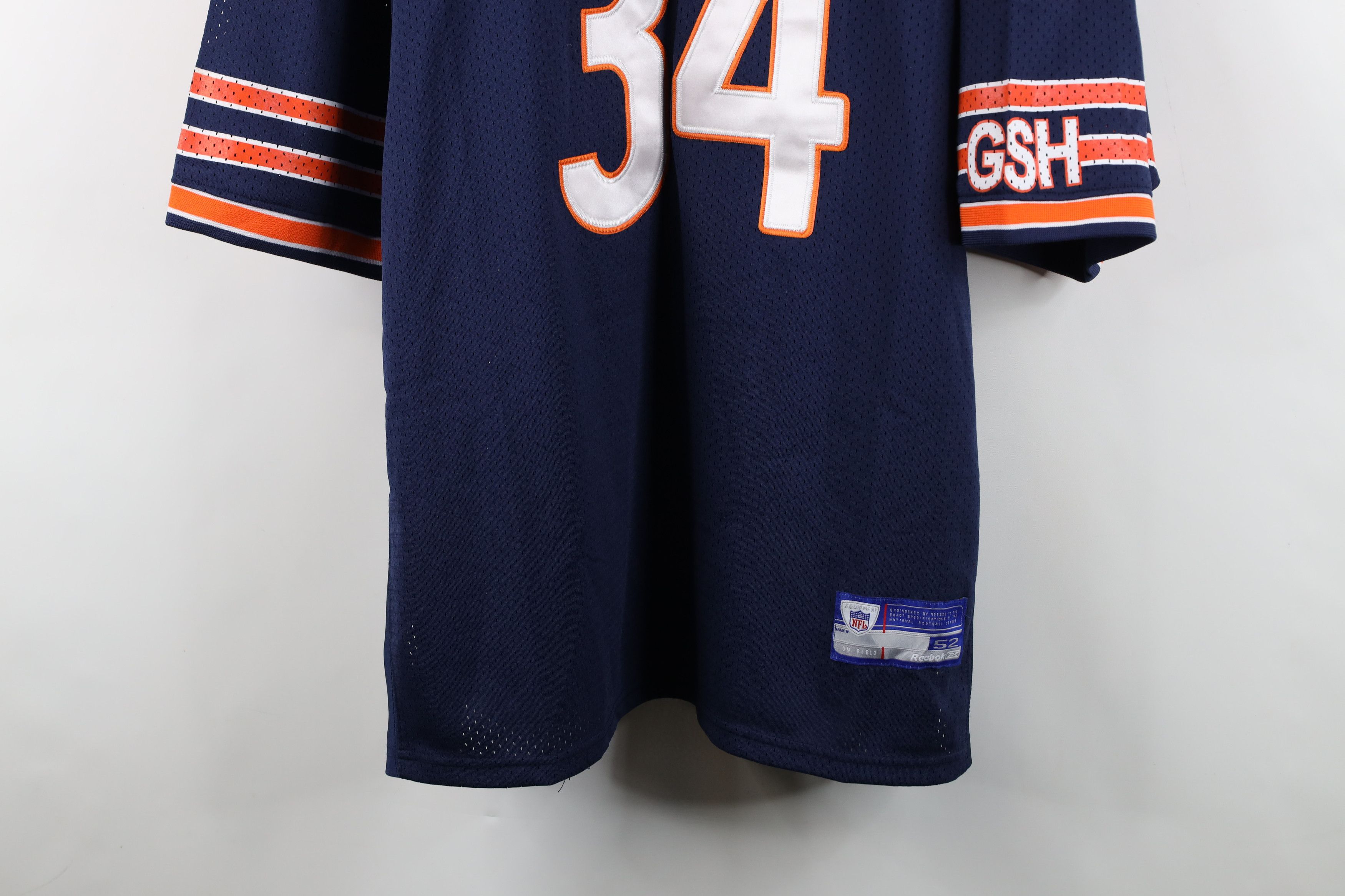 Reebok Deadstock Vintage Reebok Chicago Bears Football Jersey Blue Size US XXL / EU 58 / 5 - 3 Thumbnail