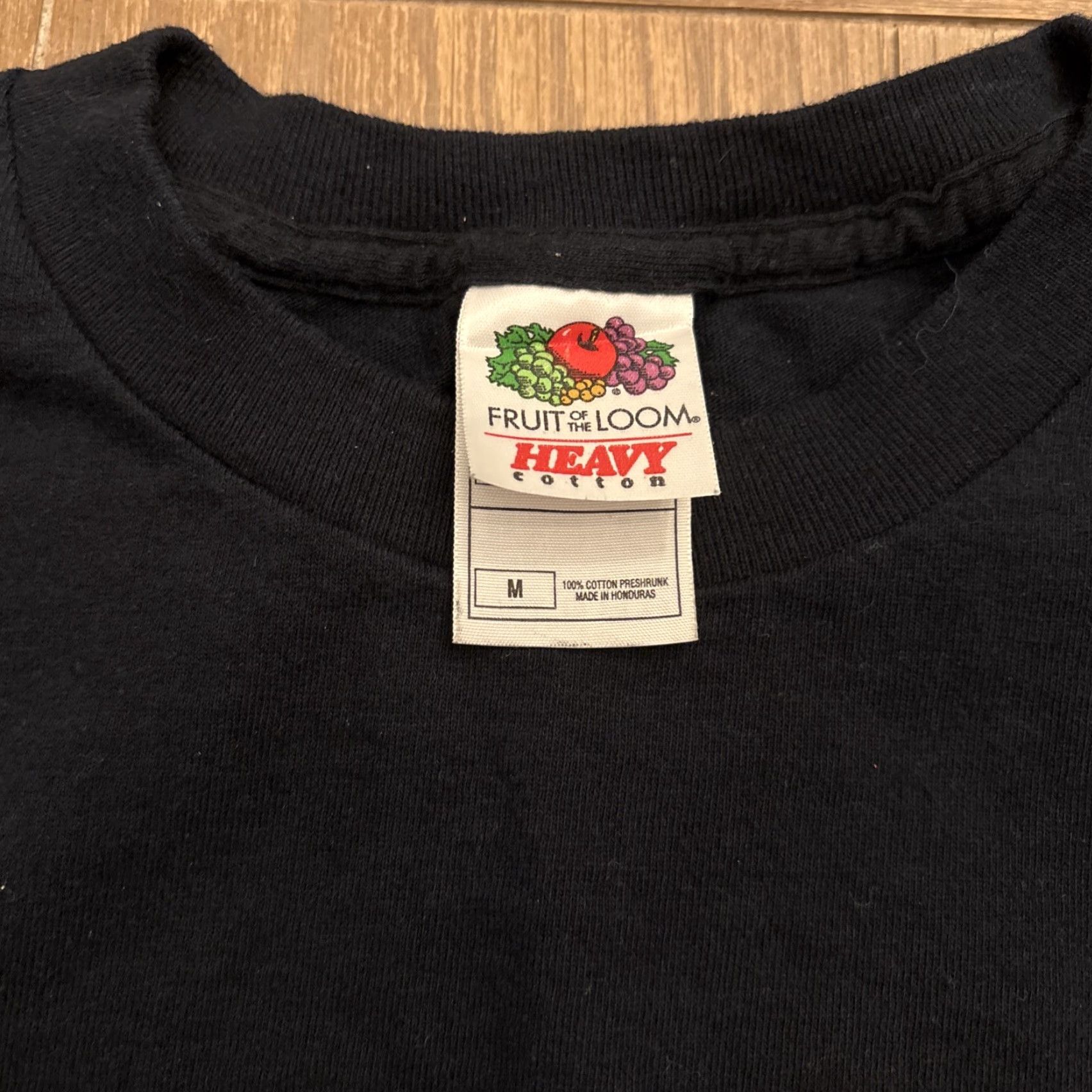 Fruit Of The Loom VINTAGE Fruit of the Loom Funny Motorcycle T-Shirt Women Adult Medium Black Cycle Wear Fall Size M / US 6-8 / IT 42-44 - 4 Thumbnail