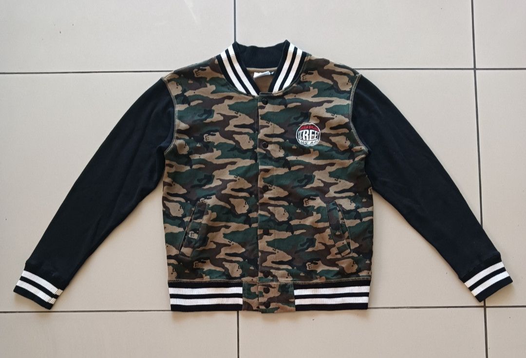 Japanese Brand VARSITY JACKET VISION STREET WEAR STYLE CAMO Size US M / EU 48-50 / 2 - 1 Thumbnail