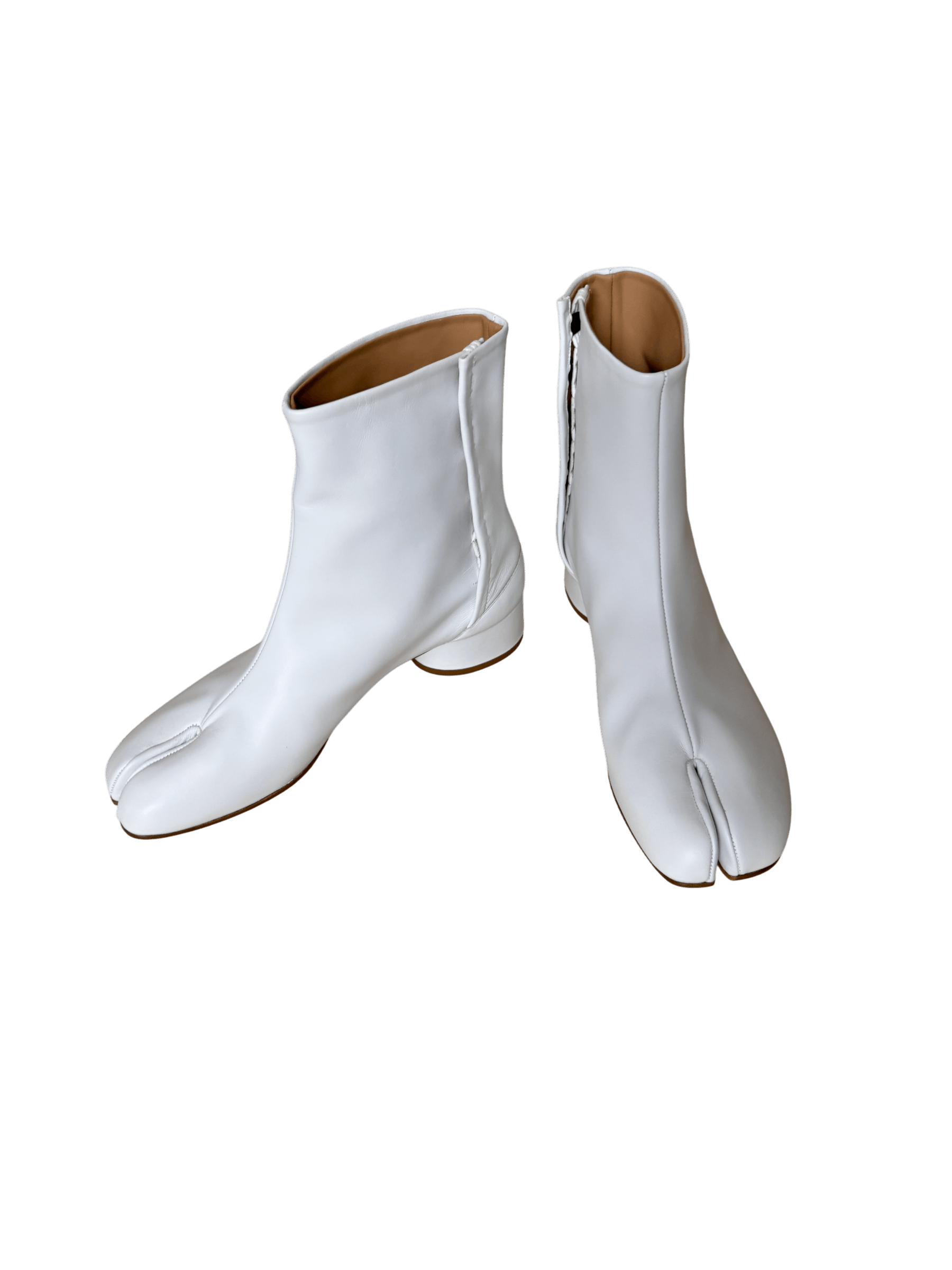 Maison Margiela Margiela white tabi boot Size US 10 / IT 40 - 1 Thumbnail