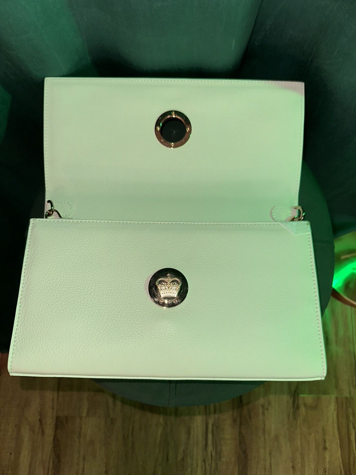 Designer Christopher King Leather Clutch Size ONE SIZE - 5 Thumbnail