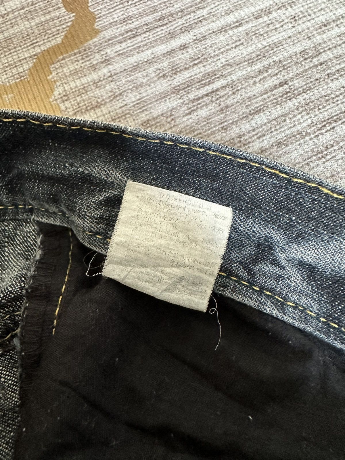 Tornado Mart FLARE Lowbox Premium Distressed Claw Marks Design Denim Size US 32 / EU 48 - 21 Thumbnail