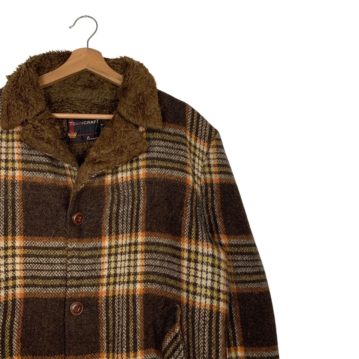 Towncraft TOWNCRAFT PENNEY Fleece Lined Wool Tartan Jacket #2936-C133 Size US M / EU 48-50 / 2 - 4 Thumbnail